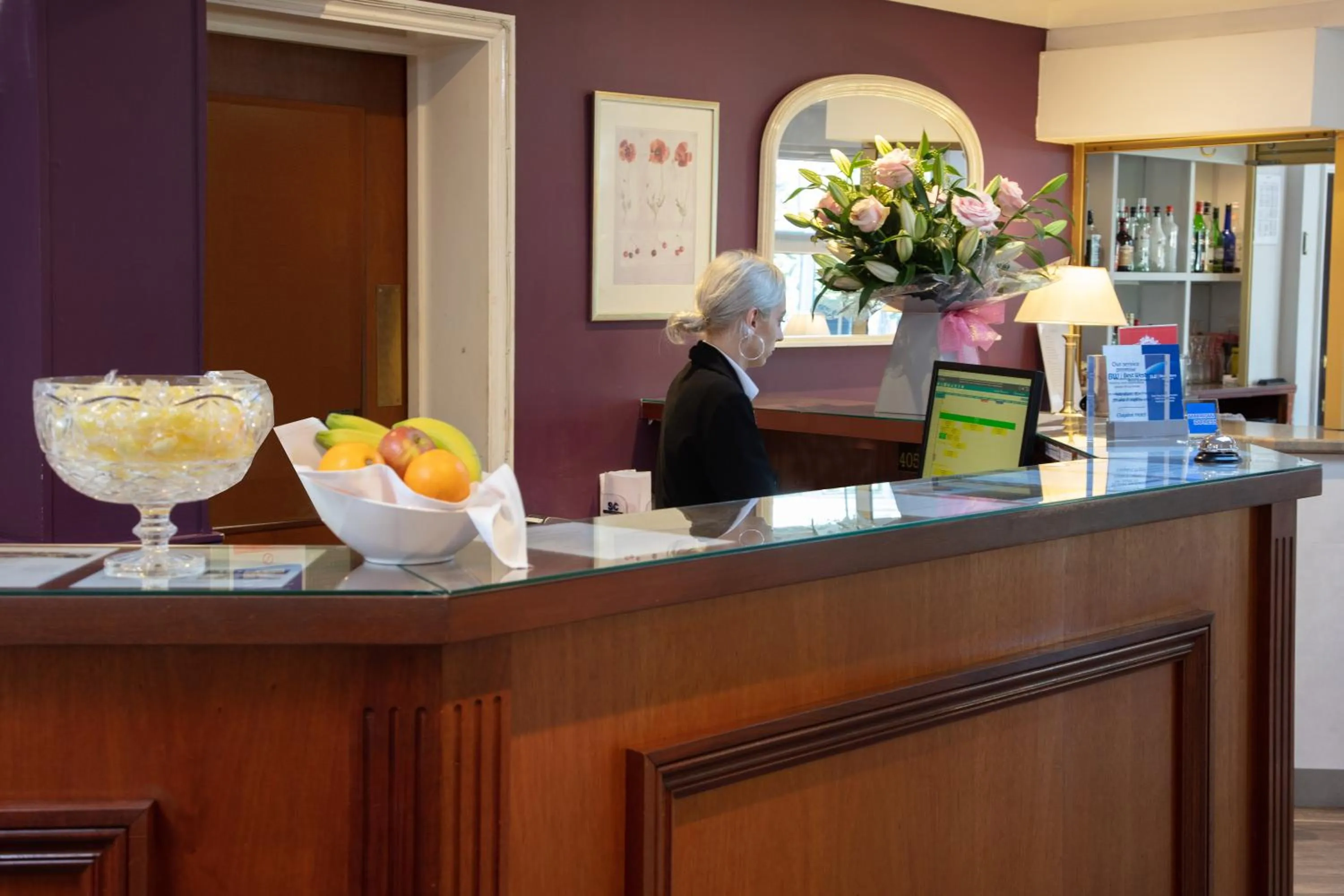 Staff in Best Western Claydon Hotel