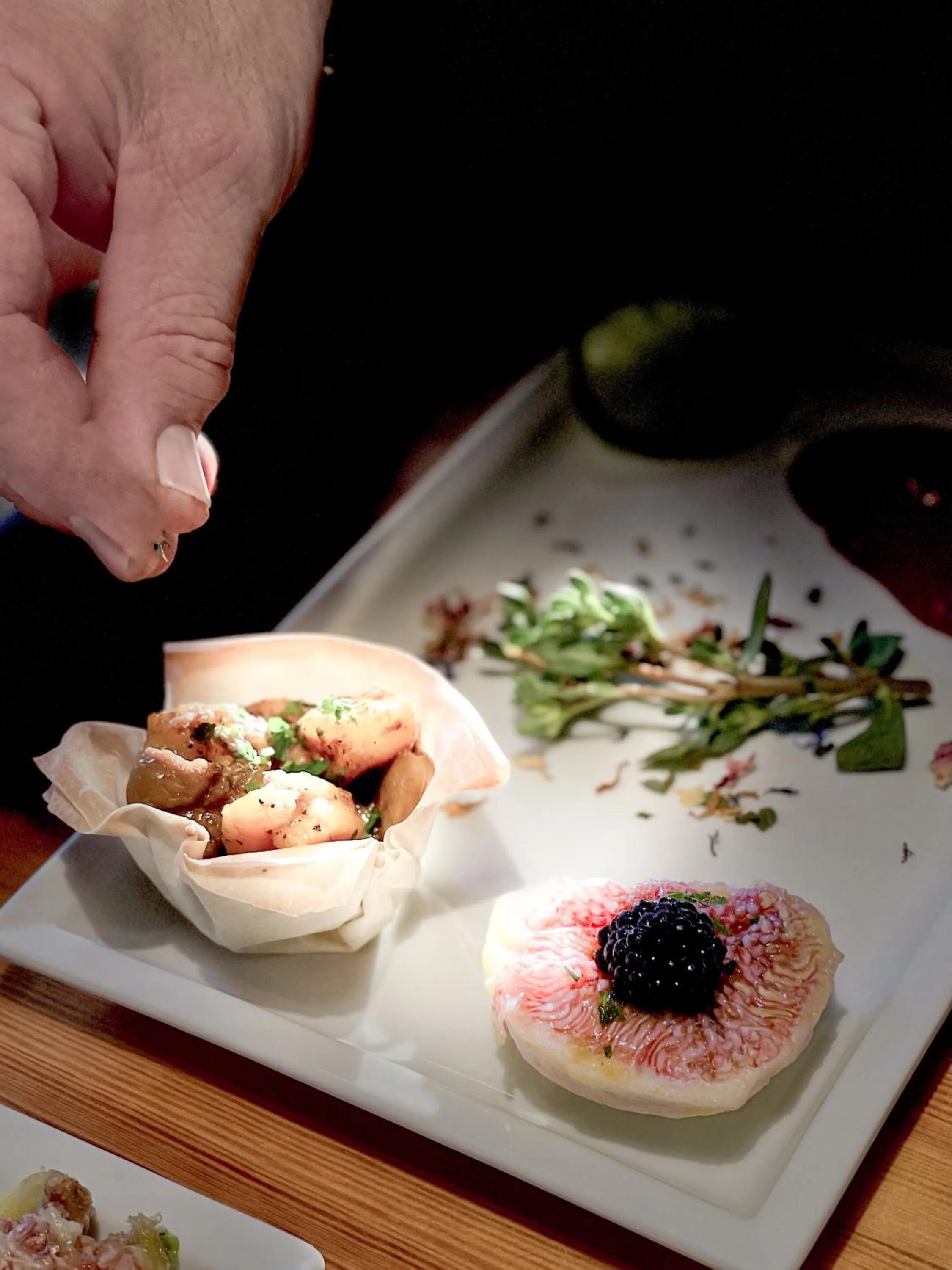 Restaurant/places to eat in Dojo Bianco