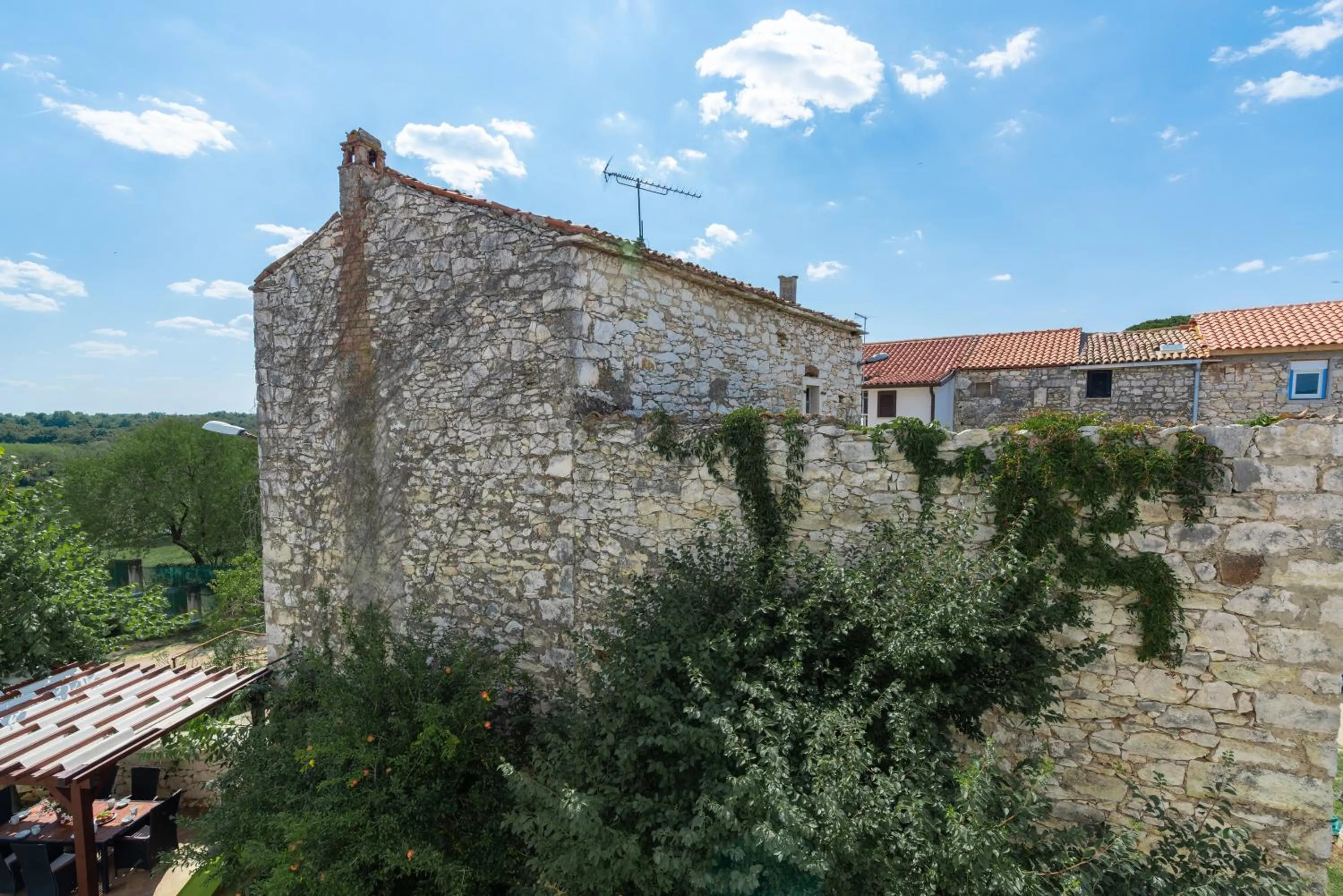 Garden view in The Village