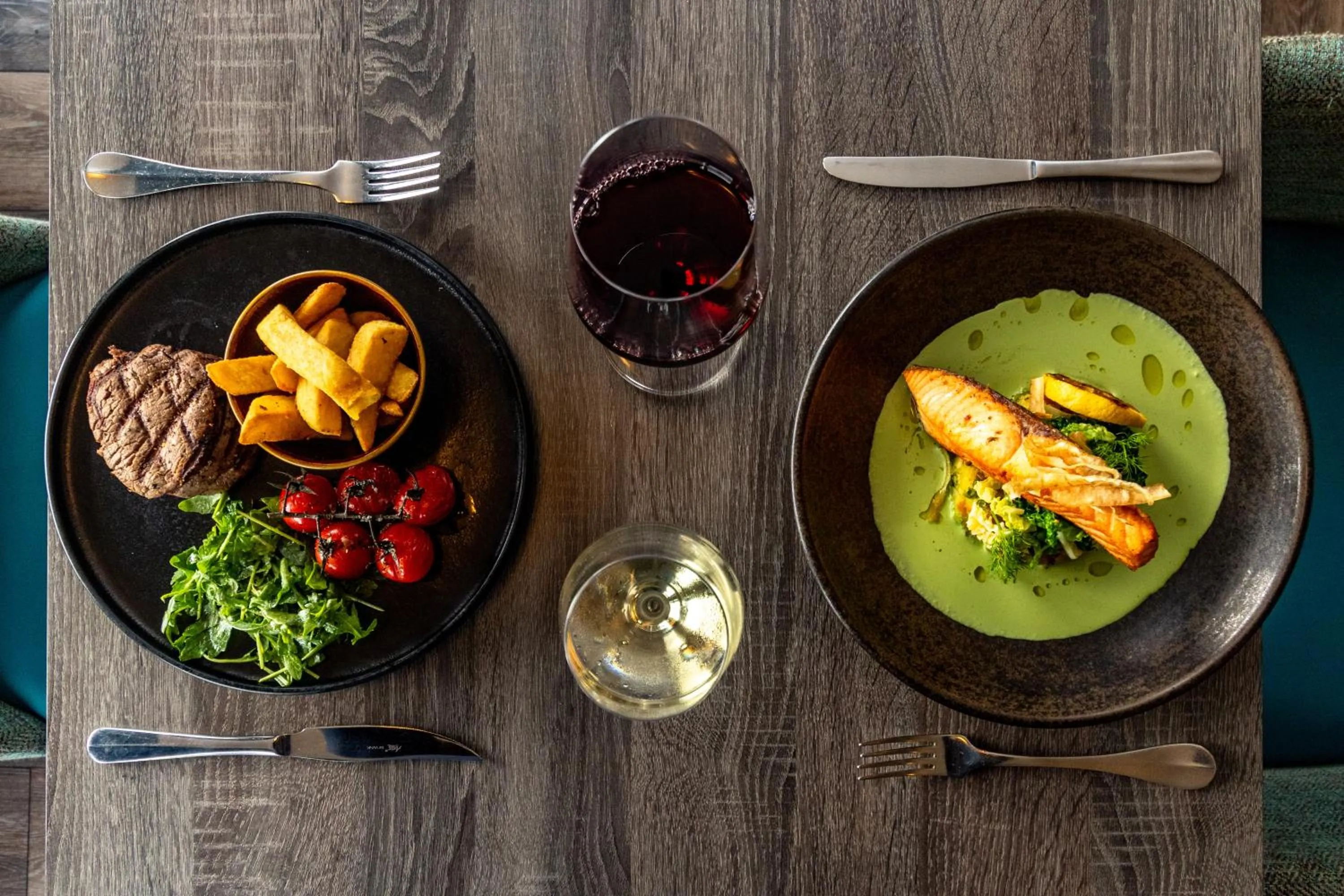 Food and drinks in The Lansdowne, Eastbourne