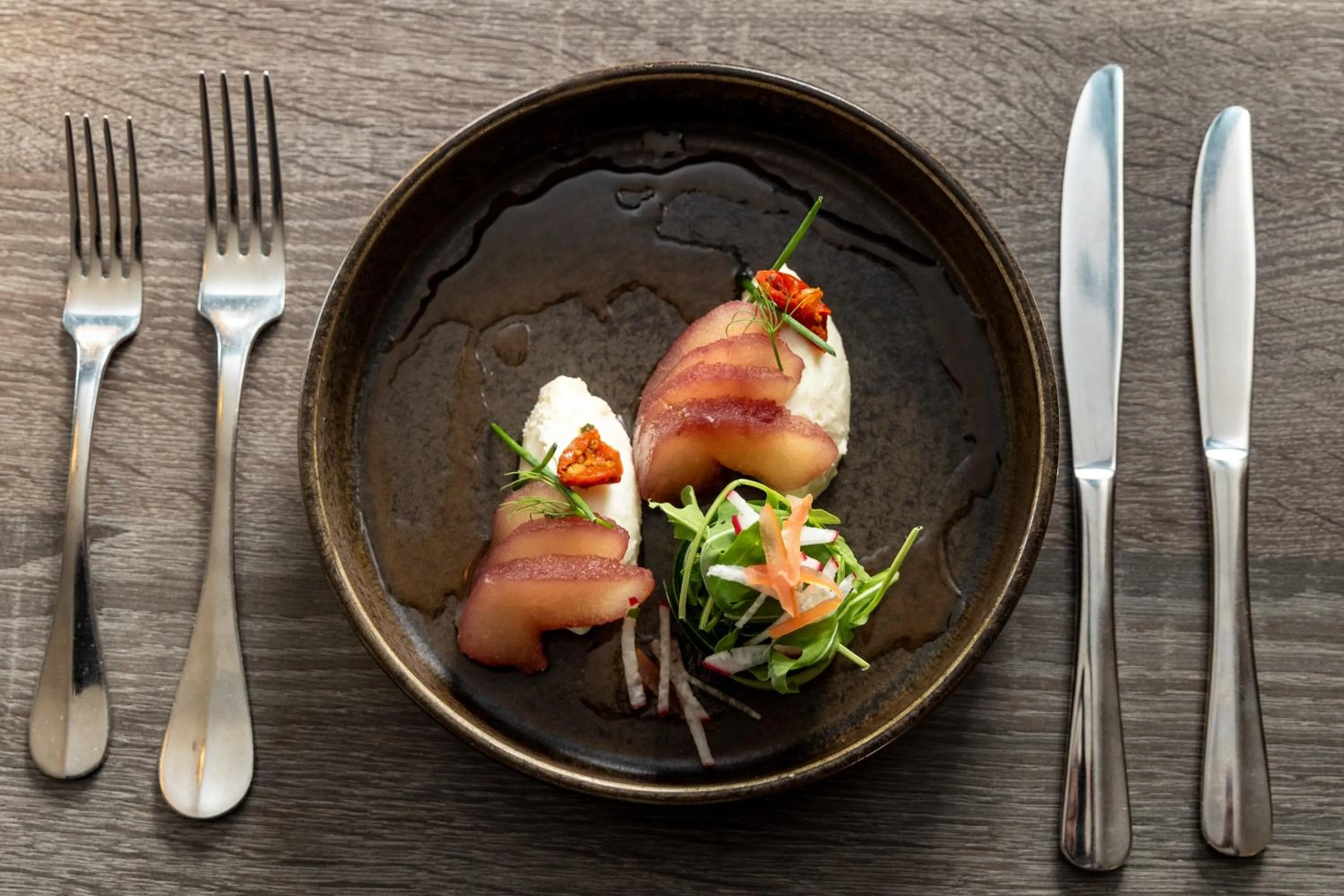 Food and drinks in The Lansdowne, Eastbourne