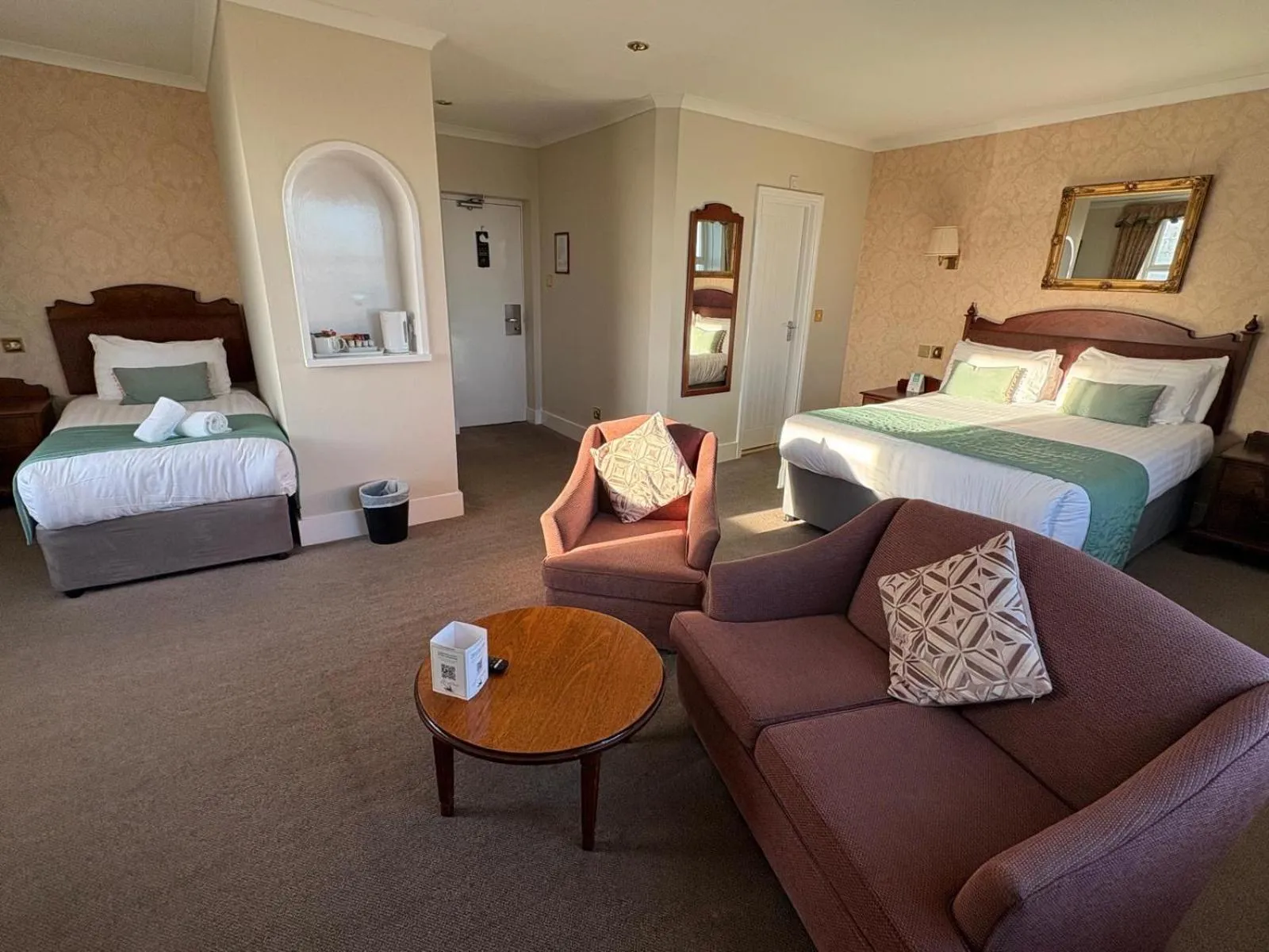 Bedroom, Bed in The Lansdowne, Eastbourne