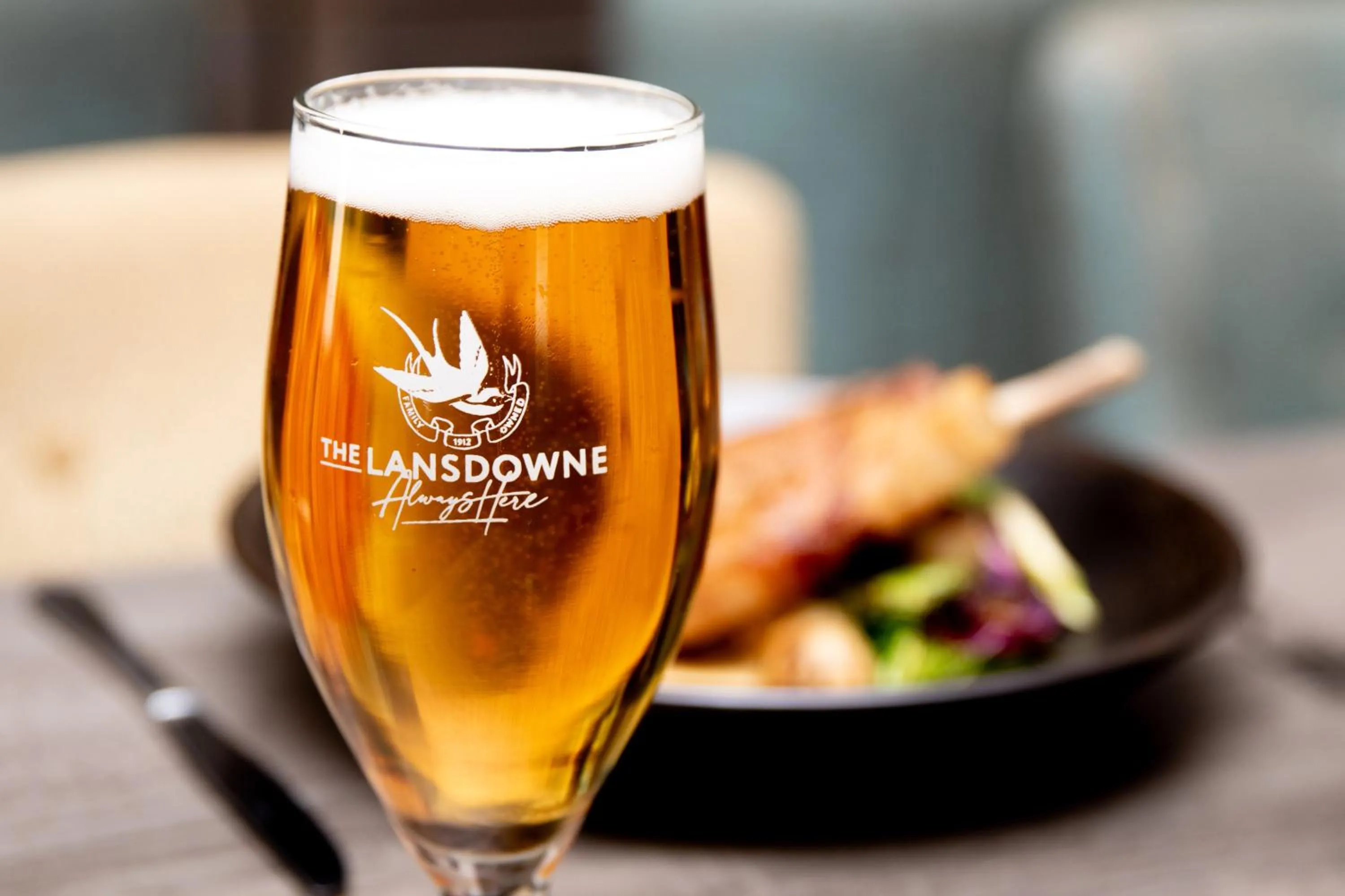 Food and drinks in The Lansdowne, Eastbourne