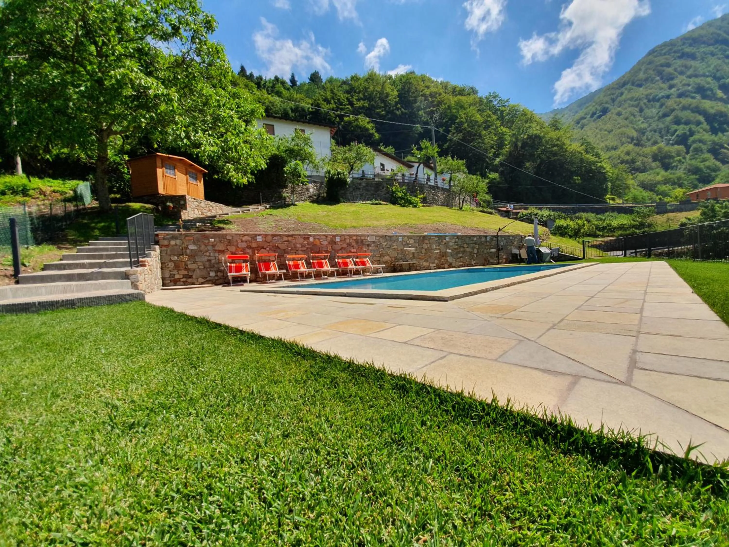 Garden in B&B La Bredia