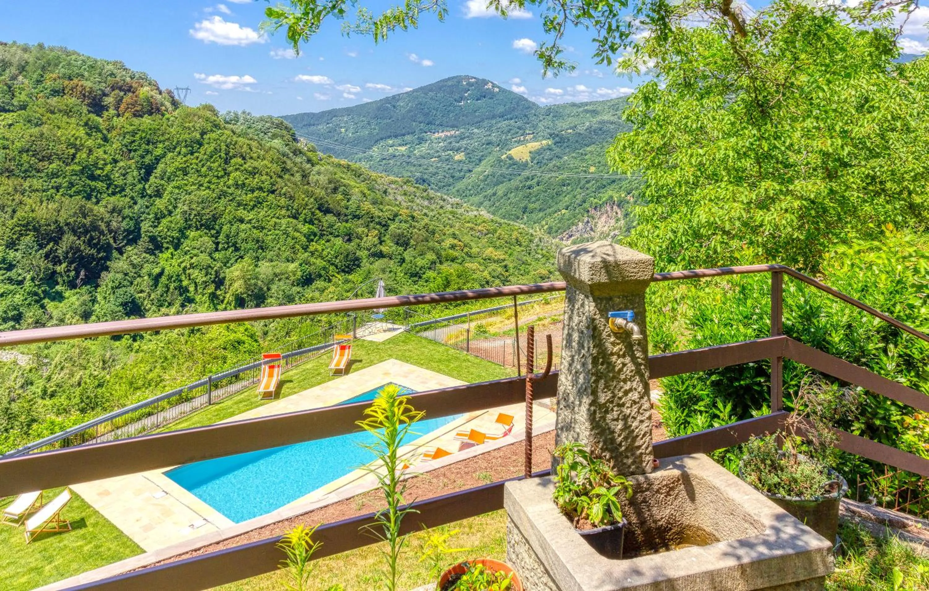 Balcony/Terrace in B&B La Bredia