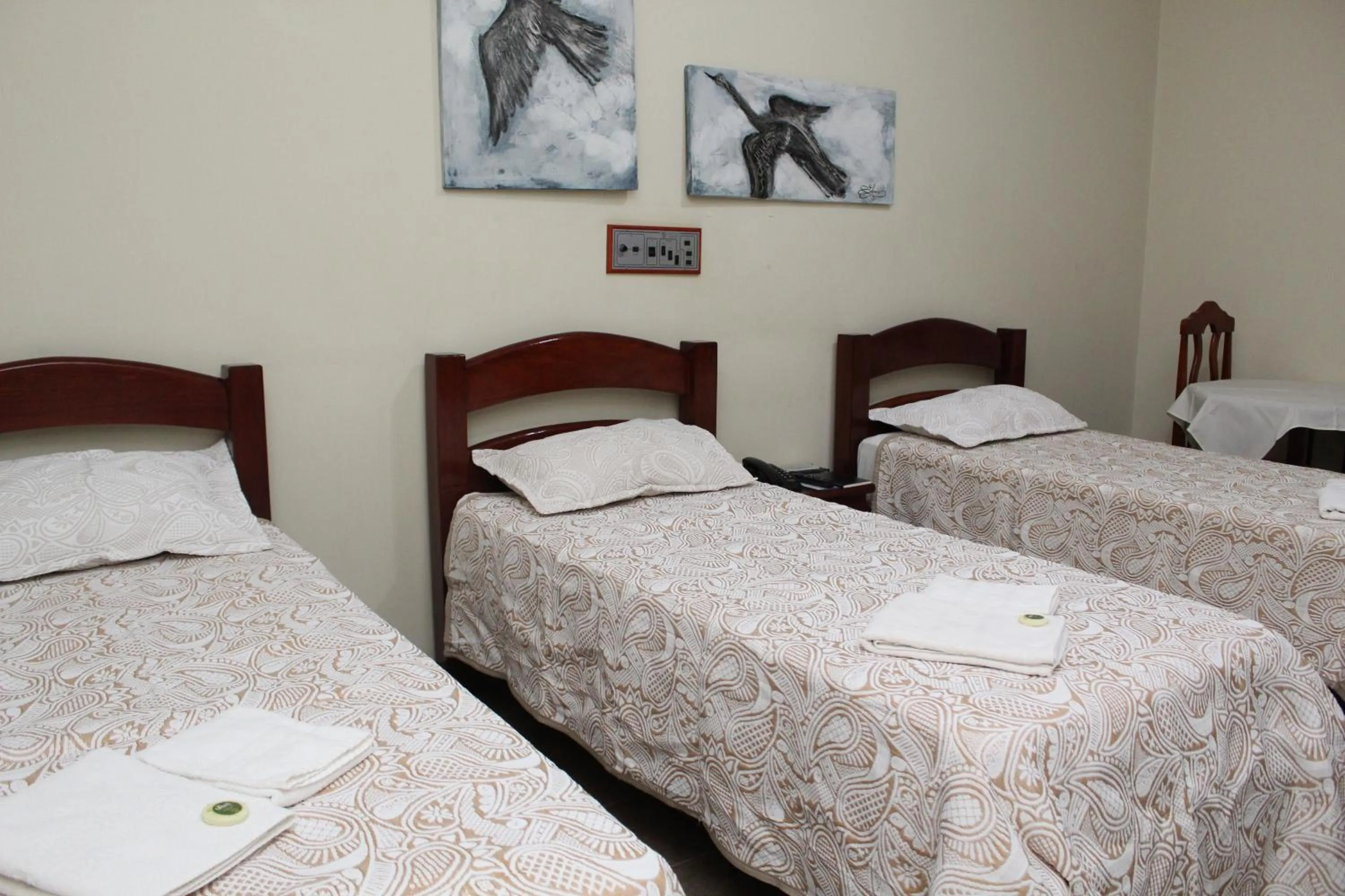 Bed in Grandes Lagos Park Hotel