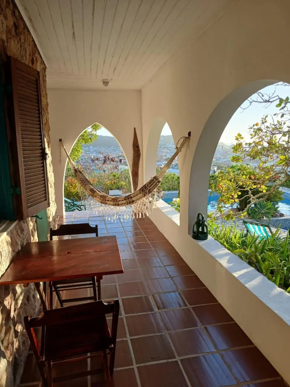 Balcony/Terrace in Casa Dos Arcos Bed and Breakfast