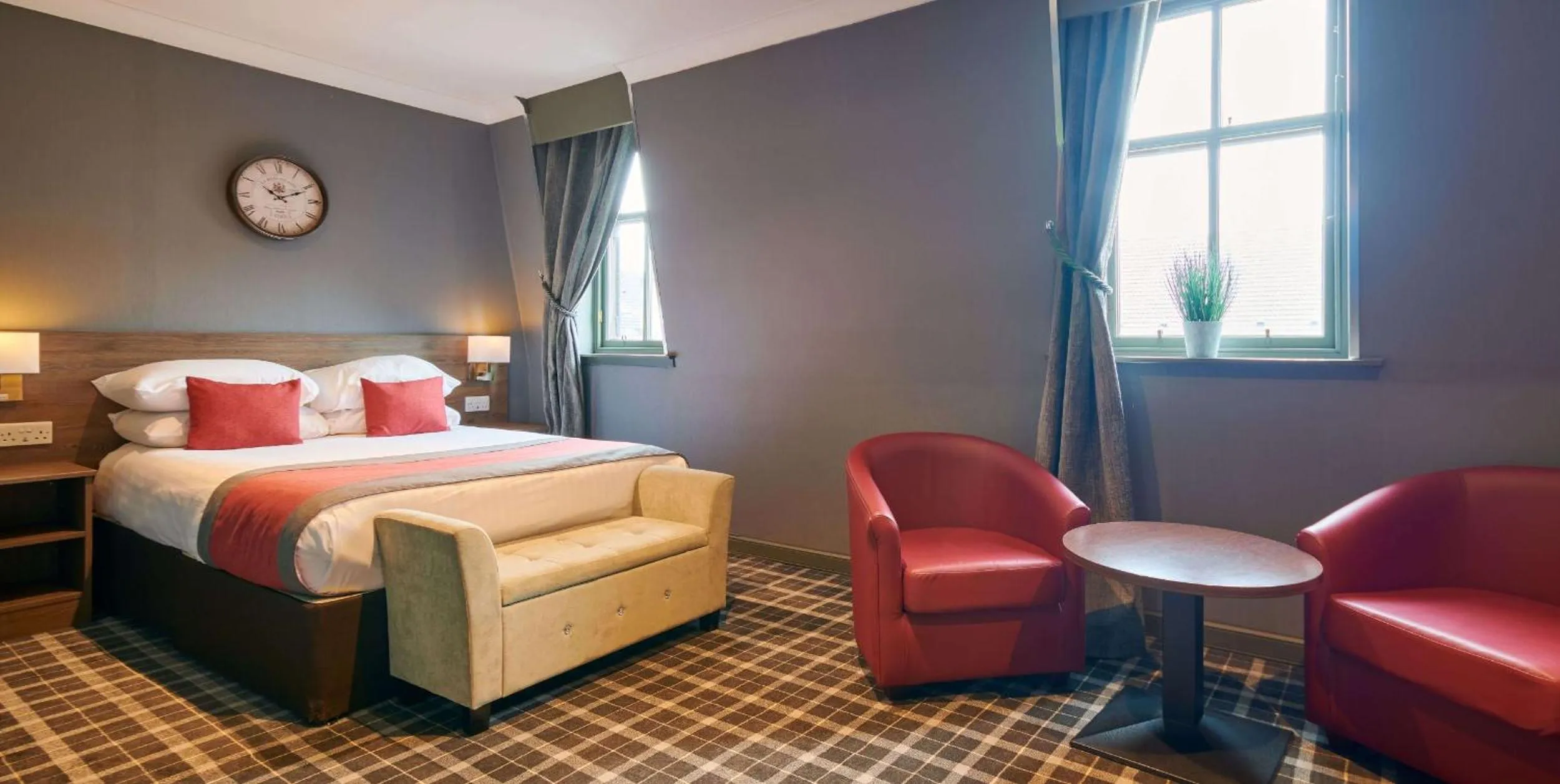 Bedroom, Bed in Best Western Glasgow Hotel