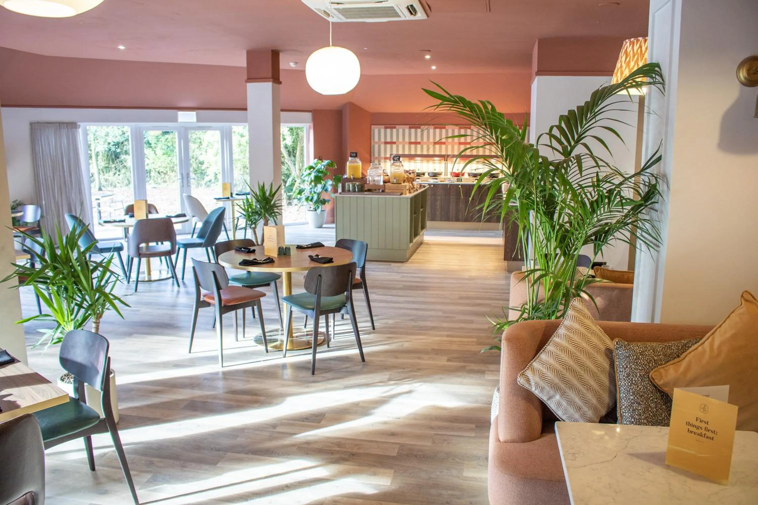 Restaurant/places to eat in voco Rockingham Forest Corby by IHG