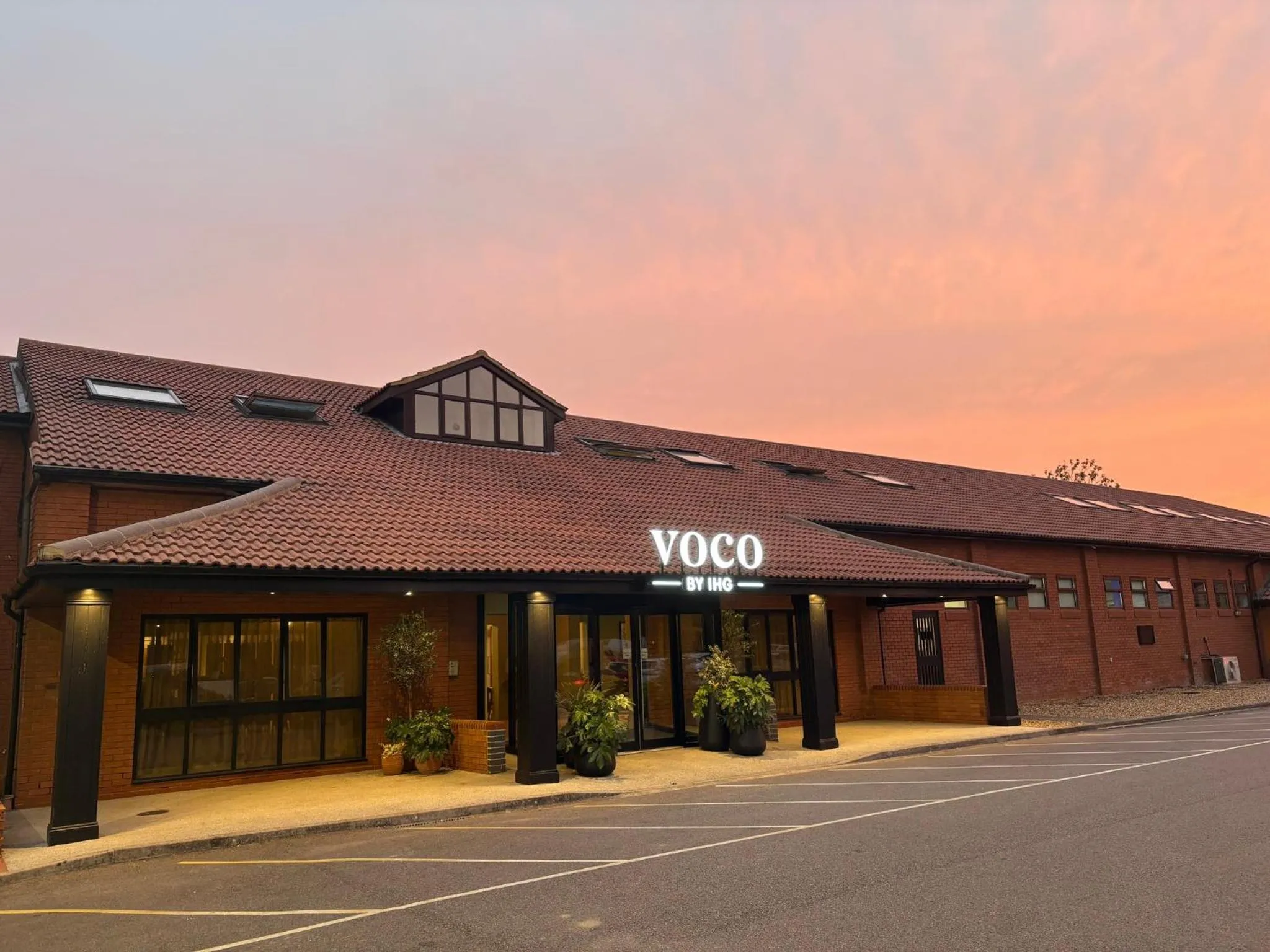 Property building in voco Rockingham Forest Corby by IHG