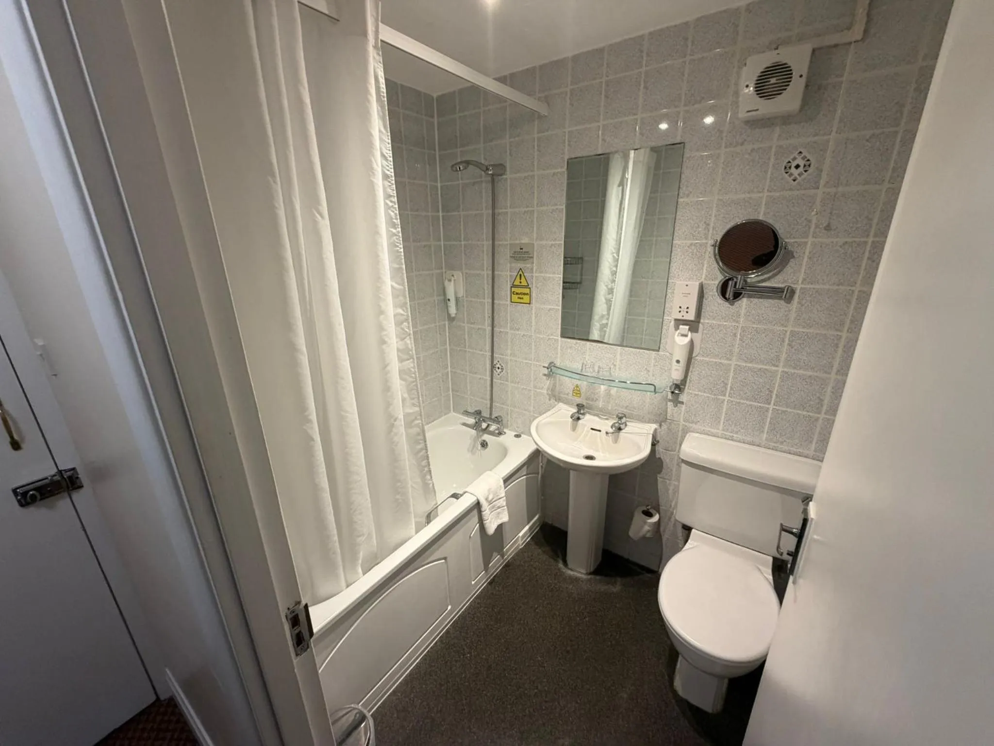 Bathroom in Raven Hotel by Greene King Inns