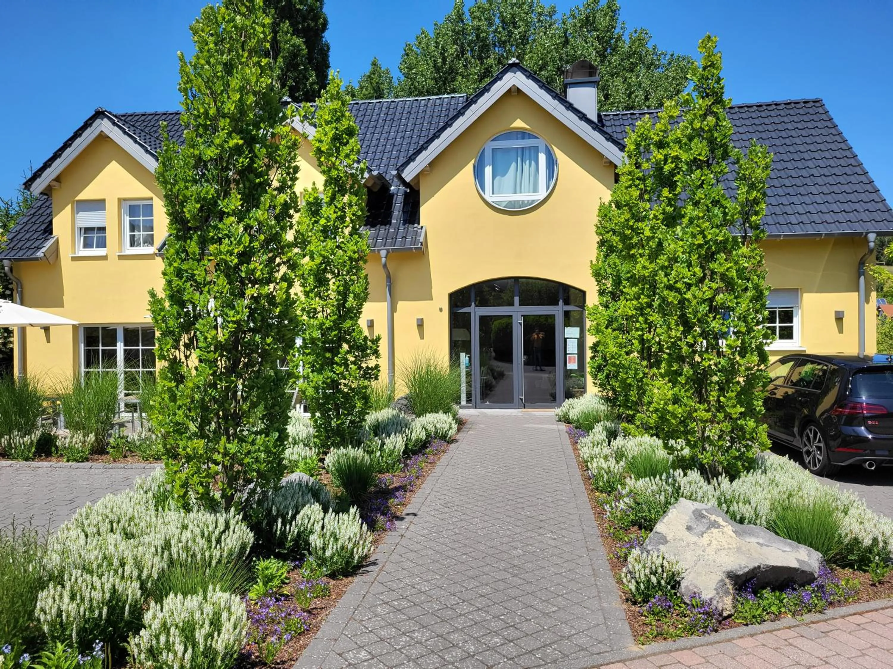 Property building in Landhotel Eifellust