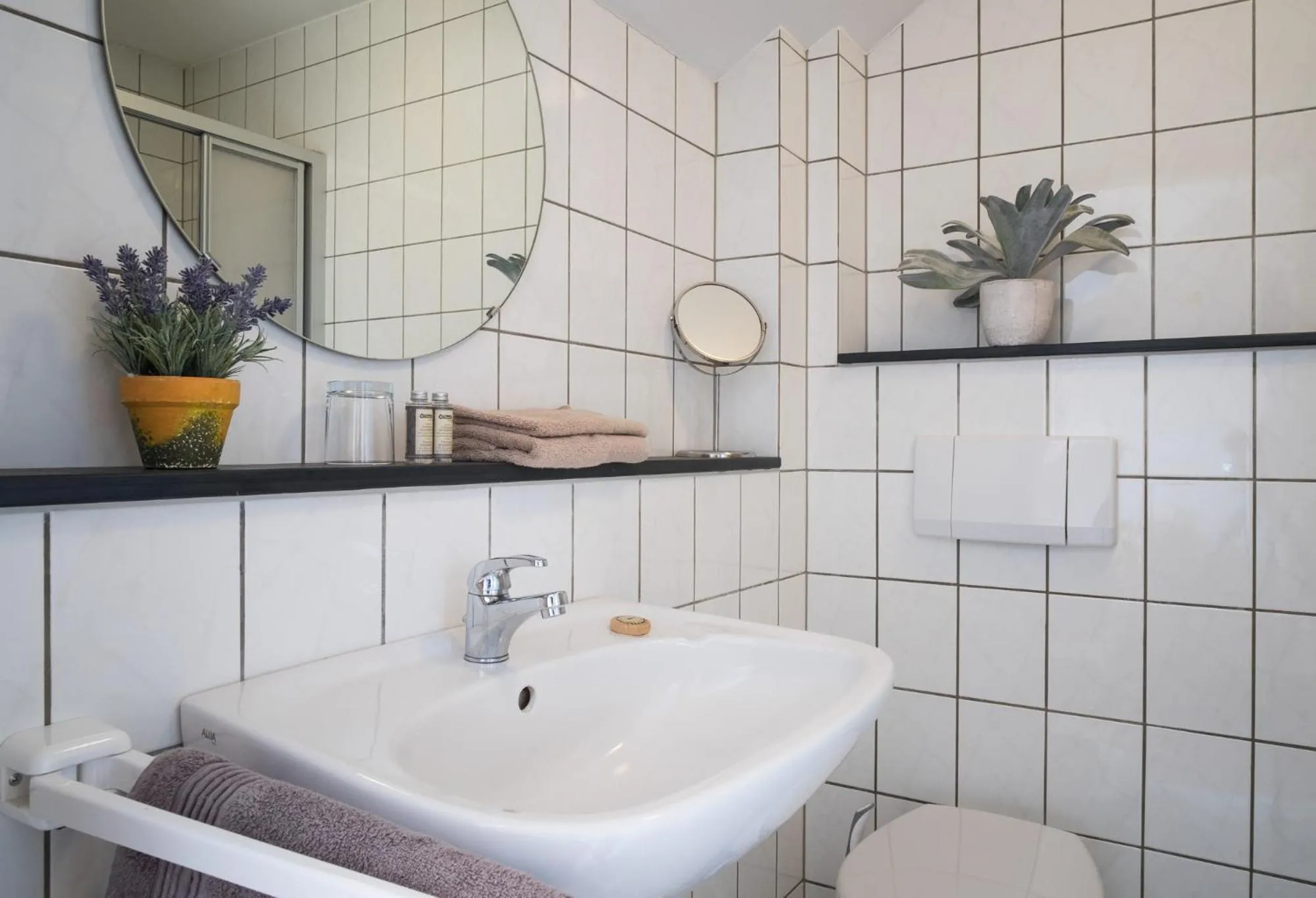 Bathroom in Landhotel Eifellust