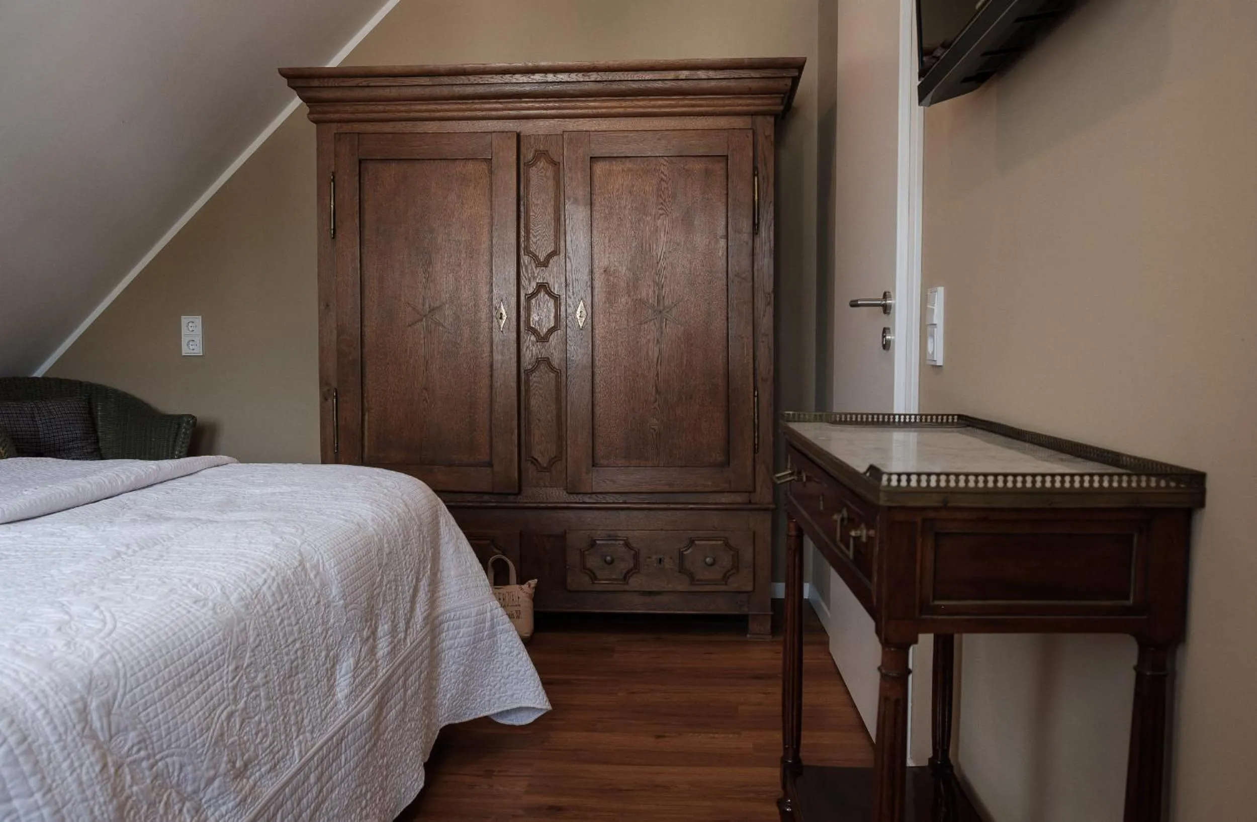 Bed in Landhotel Eifellust