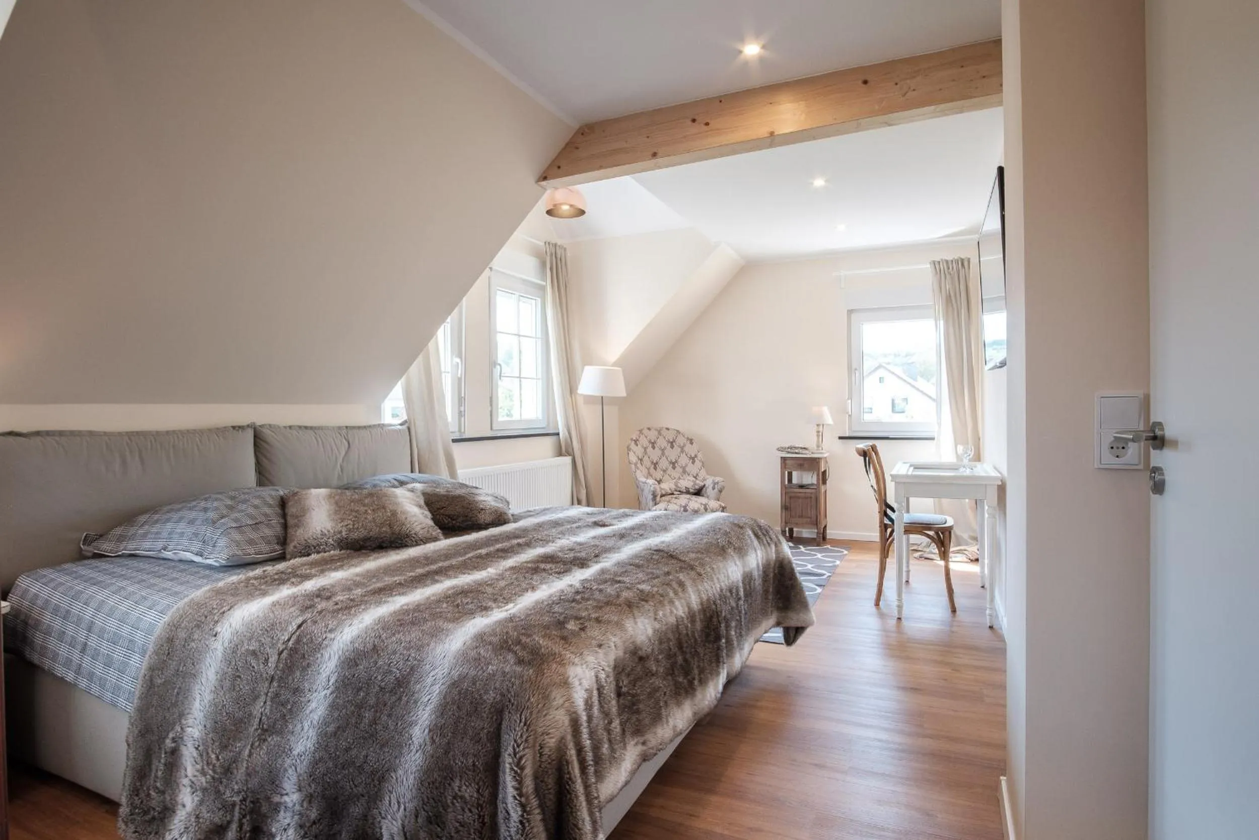 Bed in Landhotel Eifellust