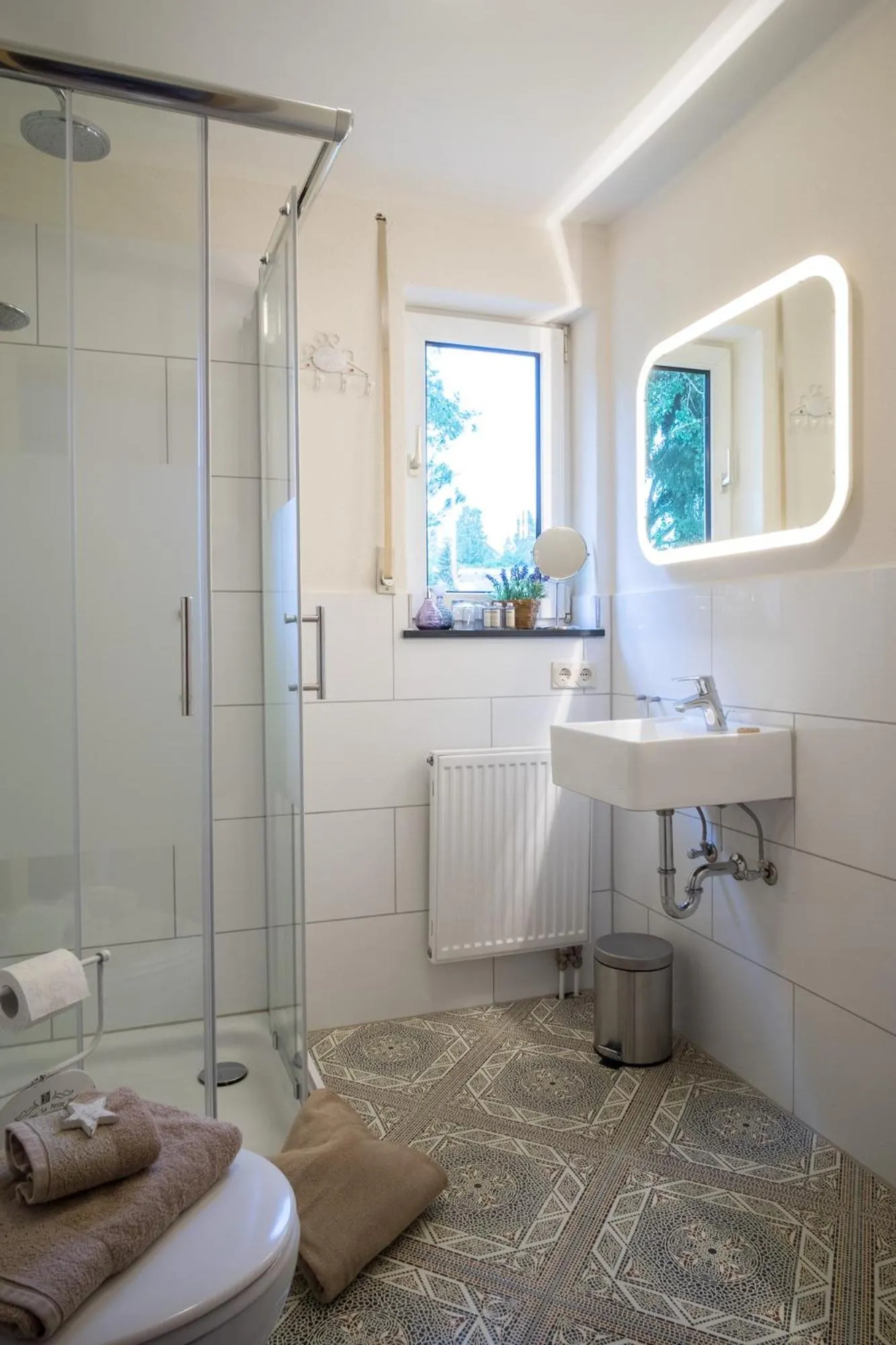 Bathroom in Landhotel Eifellust
