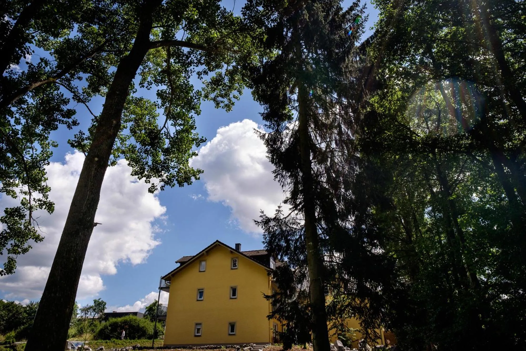 Property building in Landhotel Eifellust