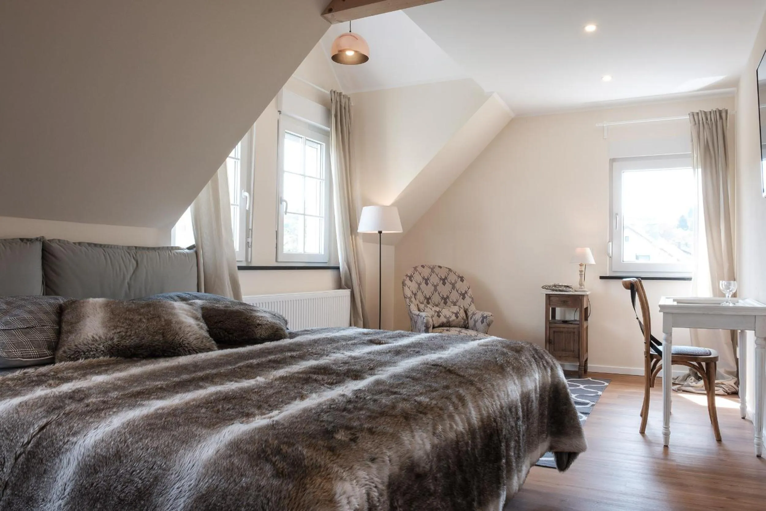 Bed in Landhotel Eifellust