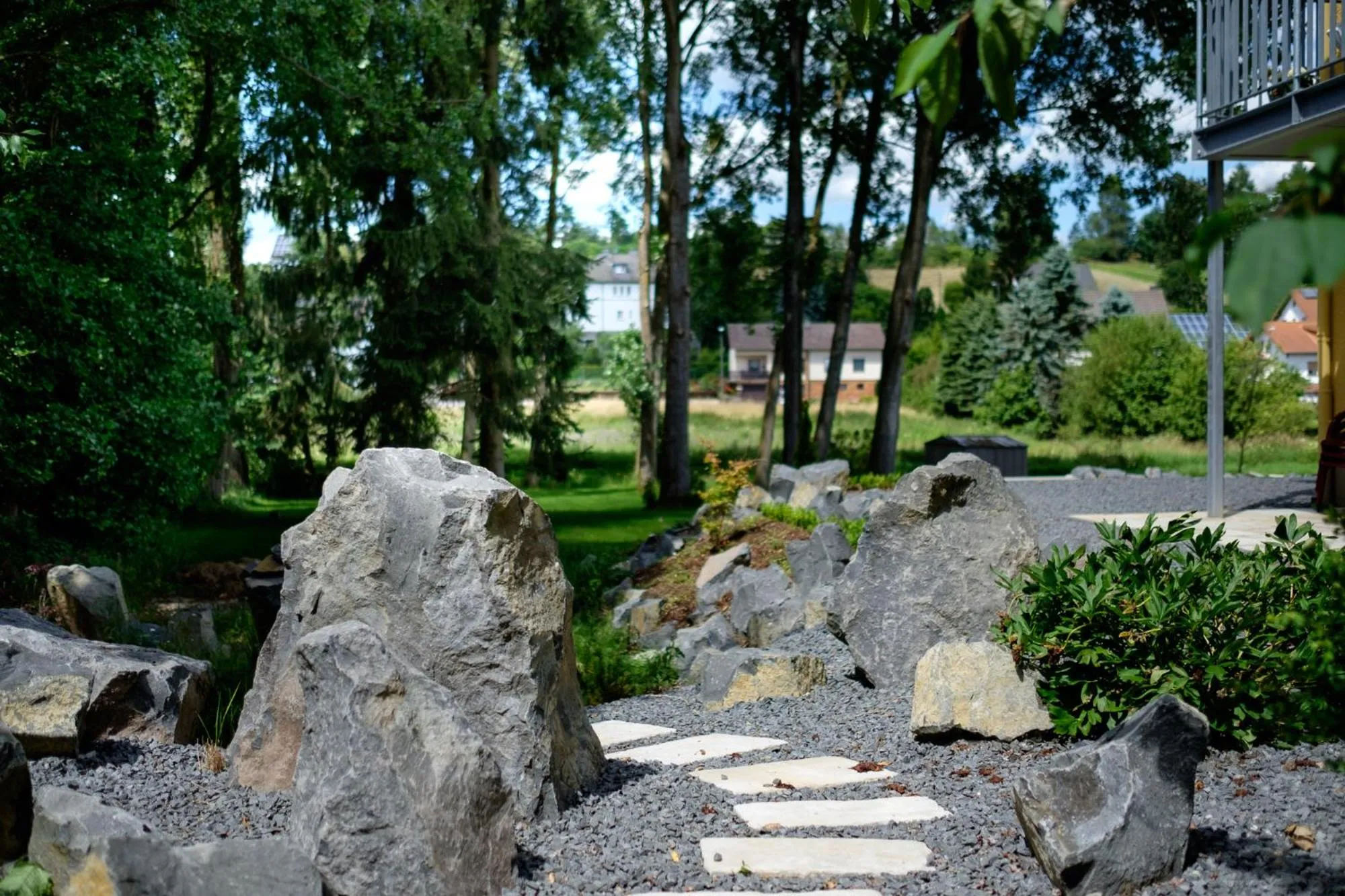 Garden in Landhotel Eifellust