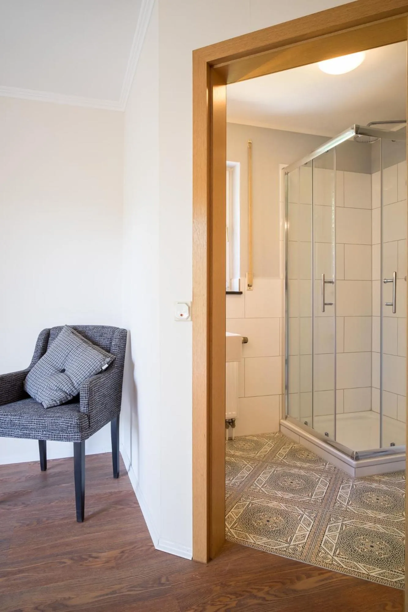 Shower in Landhotel Eifellust