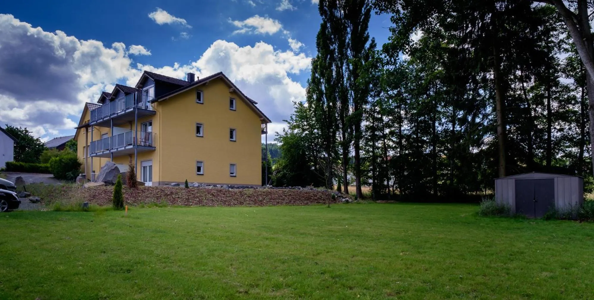 Property building in Landhotel Eifellust