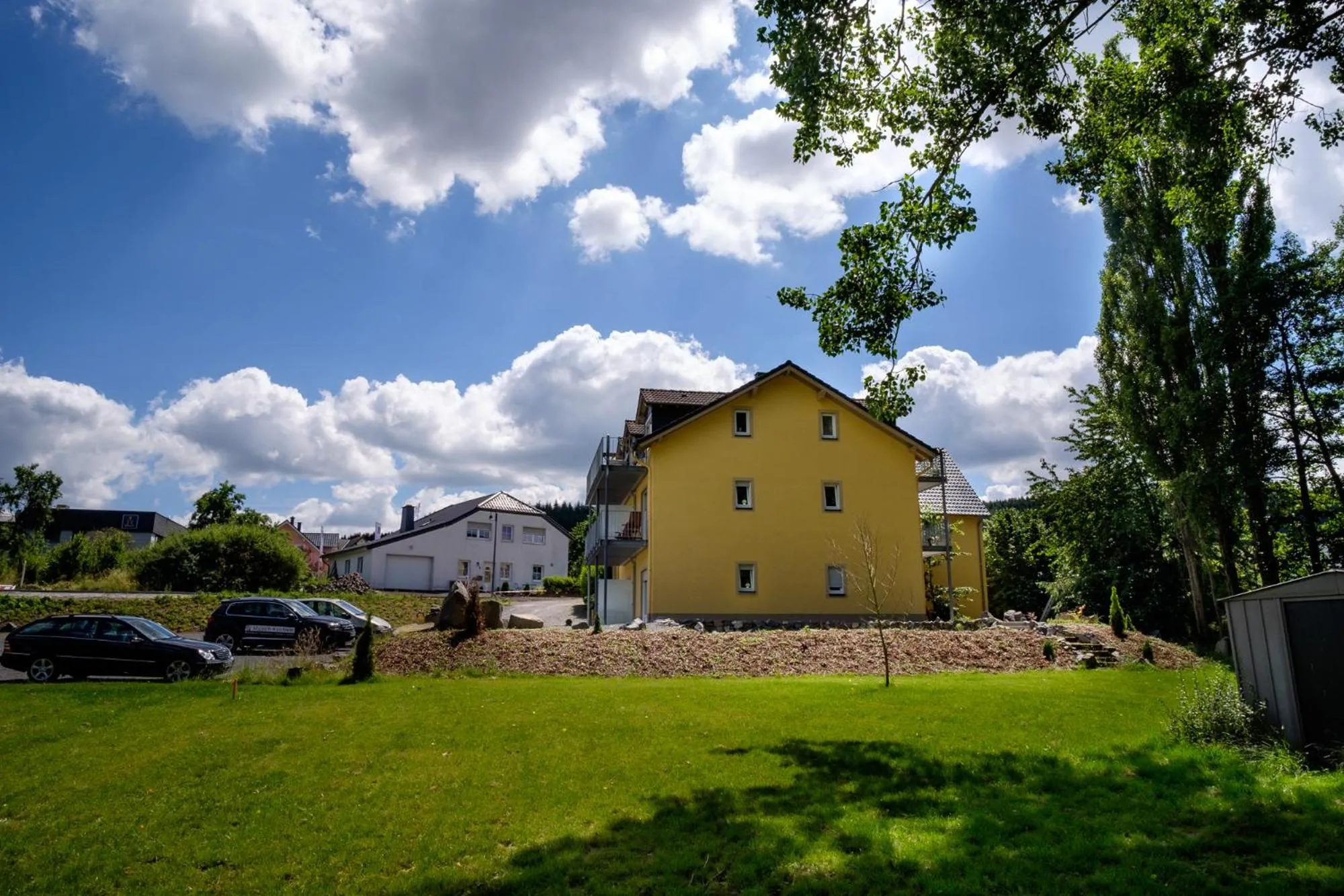 Property building in Landhotel Eifellust