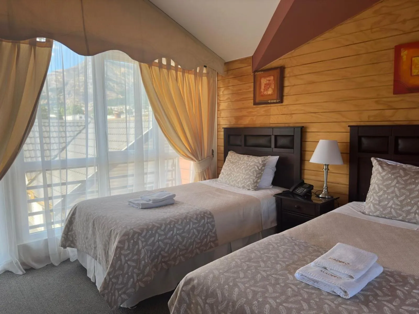 Bed in Madero Aysen ApartHotel