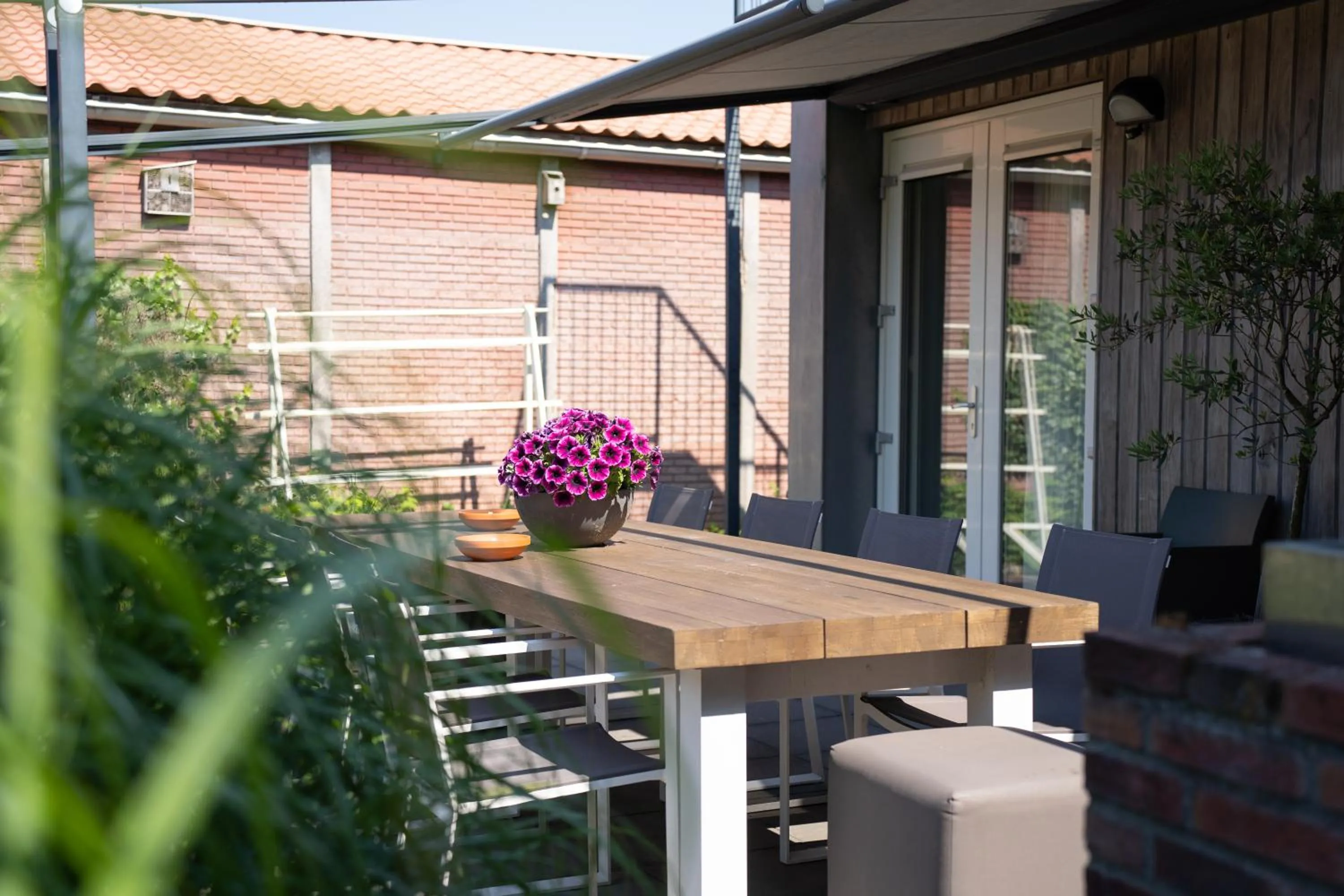 Balcony/Terrace in Table d'Hôte Teune & Janna