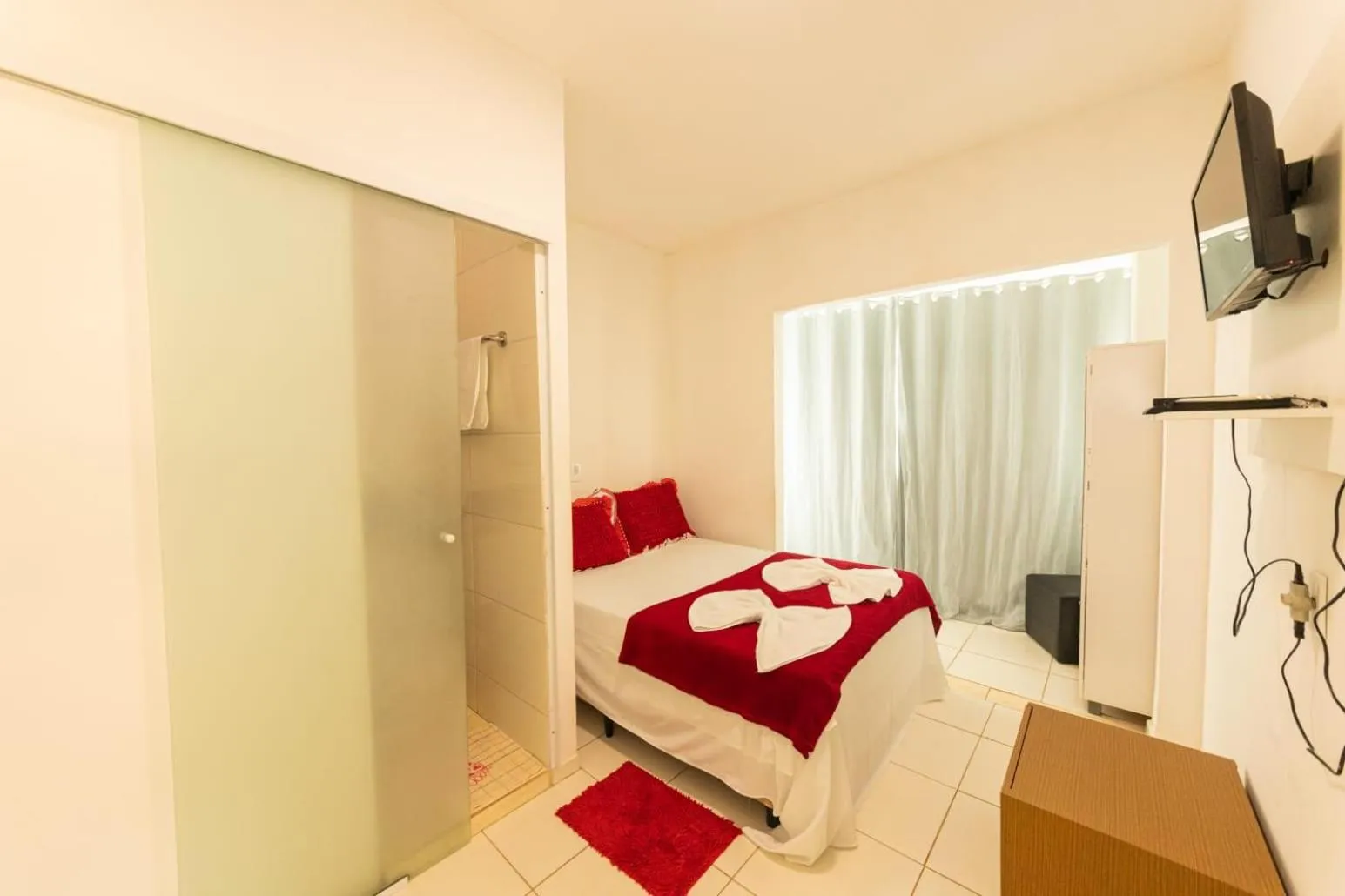 Bed in Pousada Boa Vista