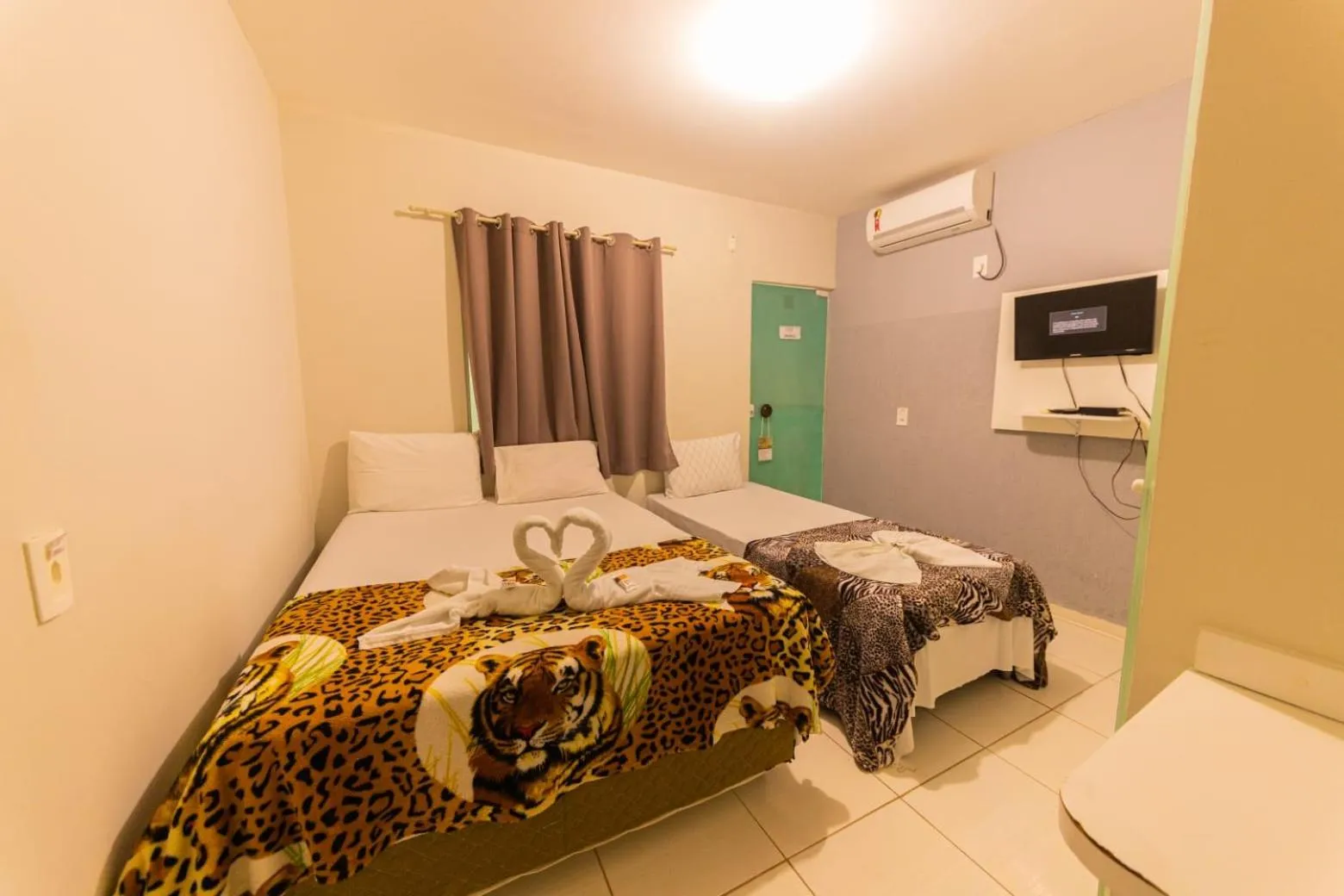 Bed in Pousada Boa Vista