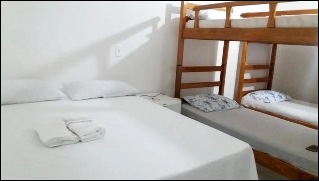 Bed in Pousada Boa Vista