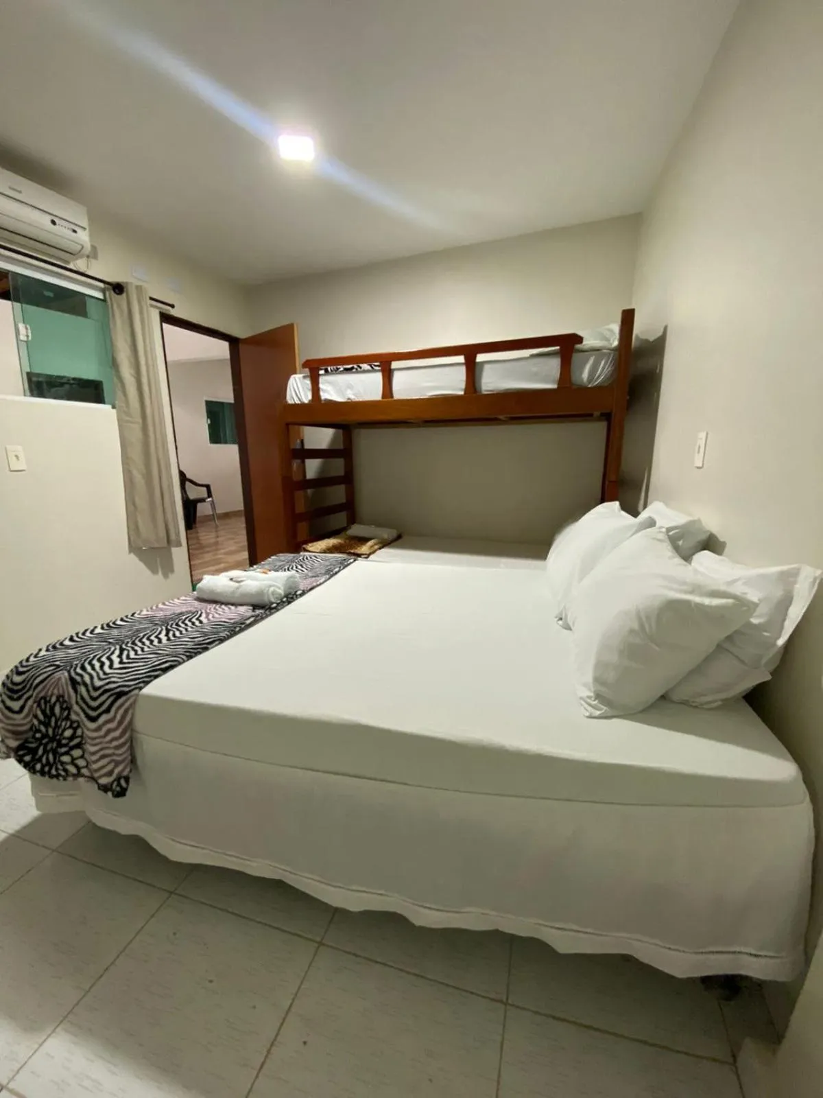 Bed in Pousada Boa Vista