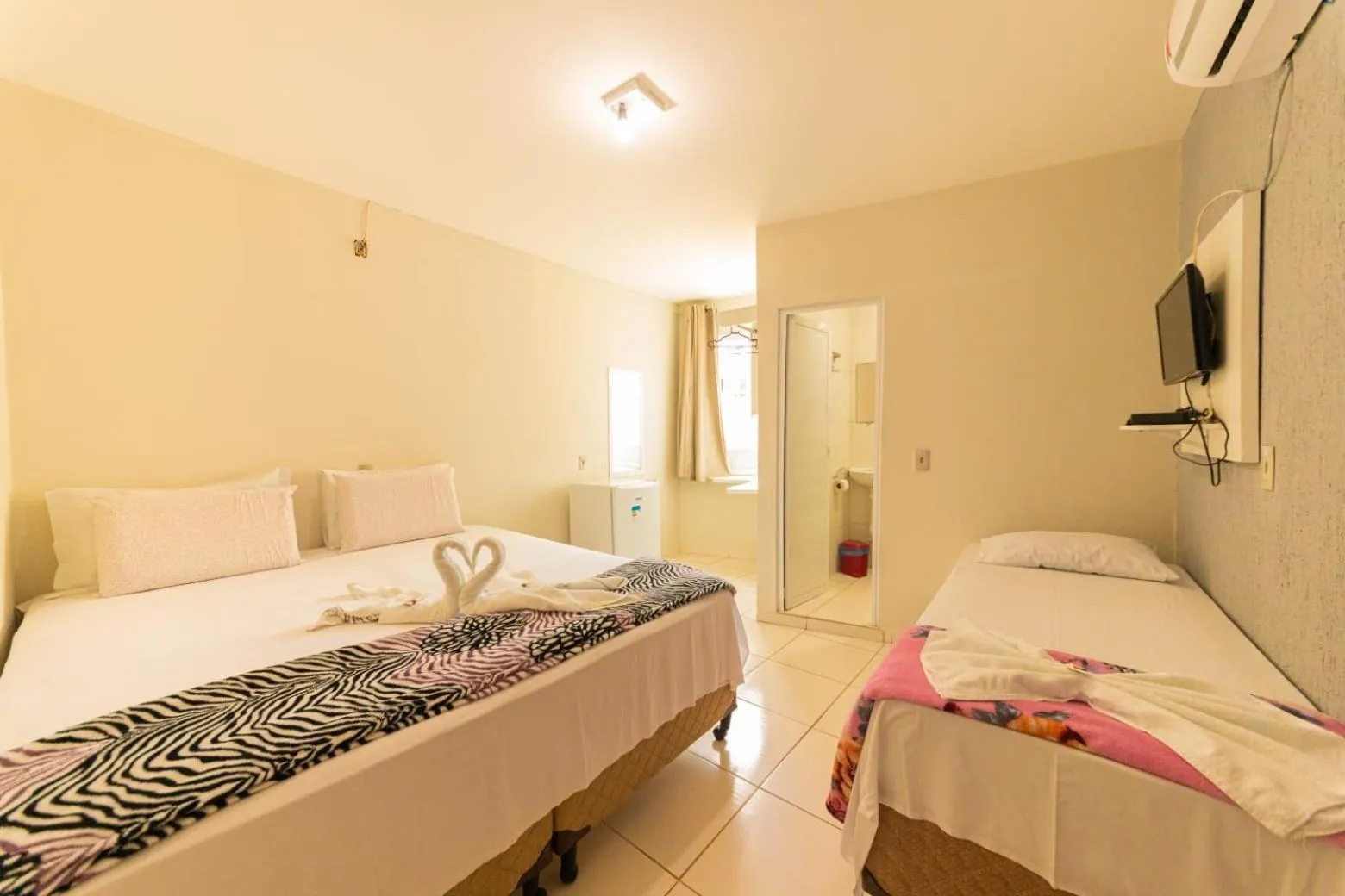 Bed in Pousada Boa Vista