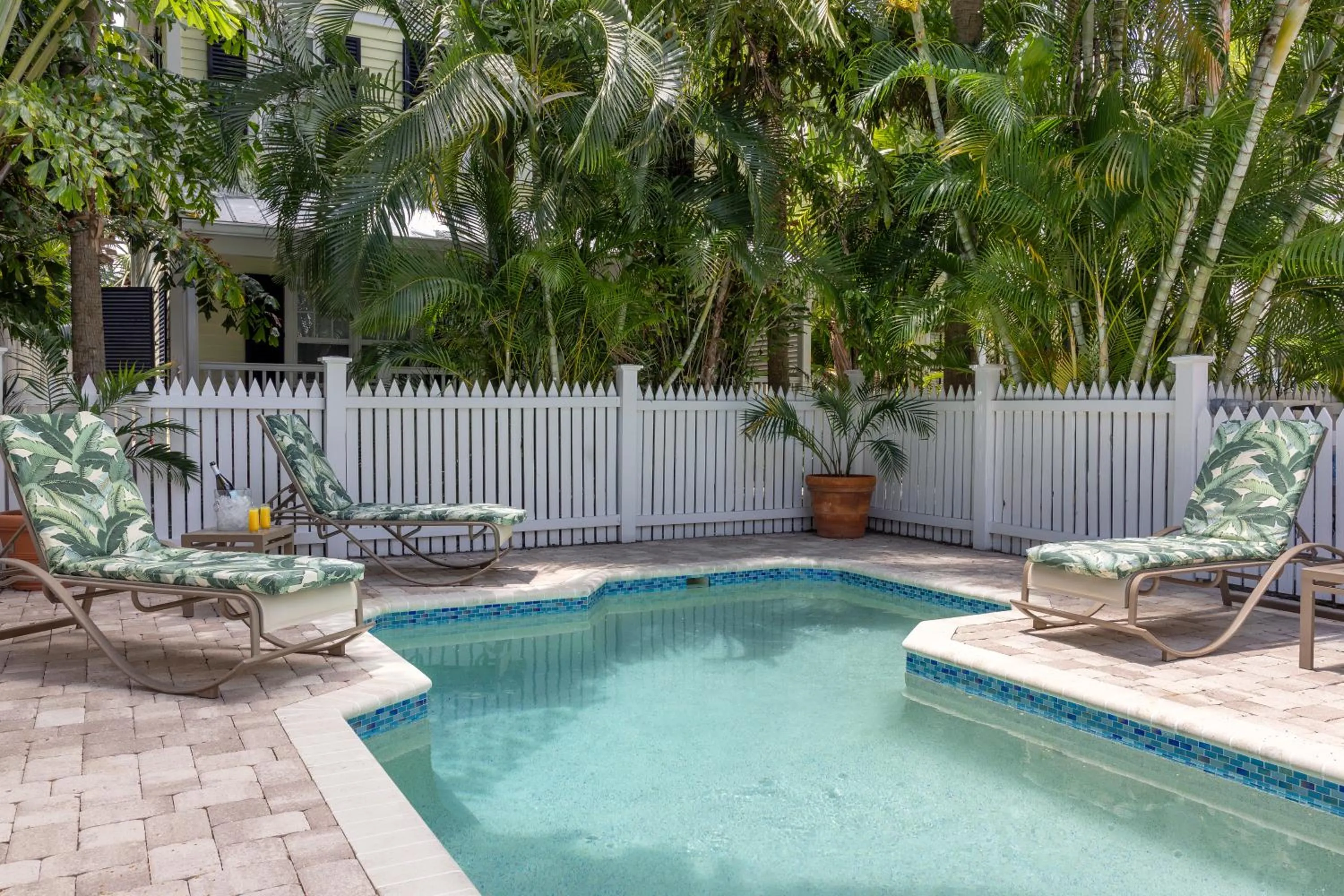 Swimming pool in Weatherstation Inn Circa 1911