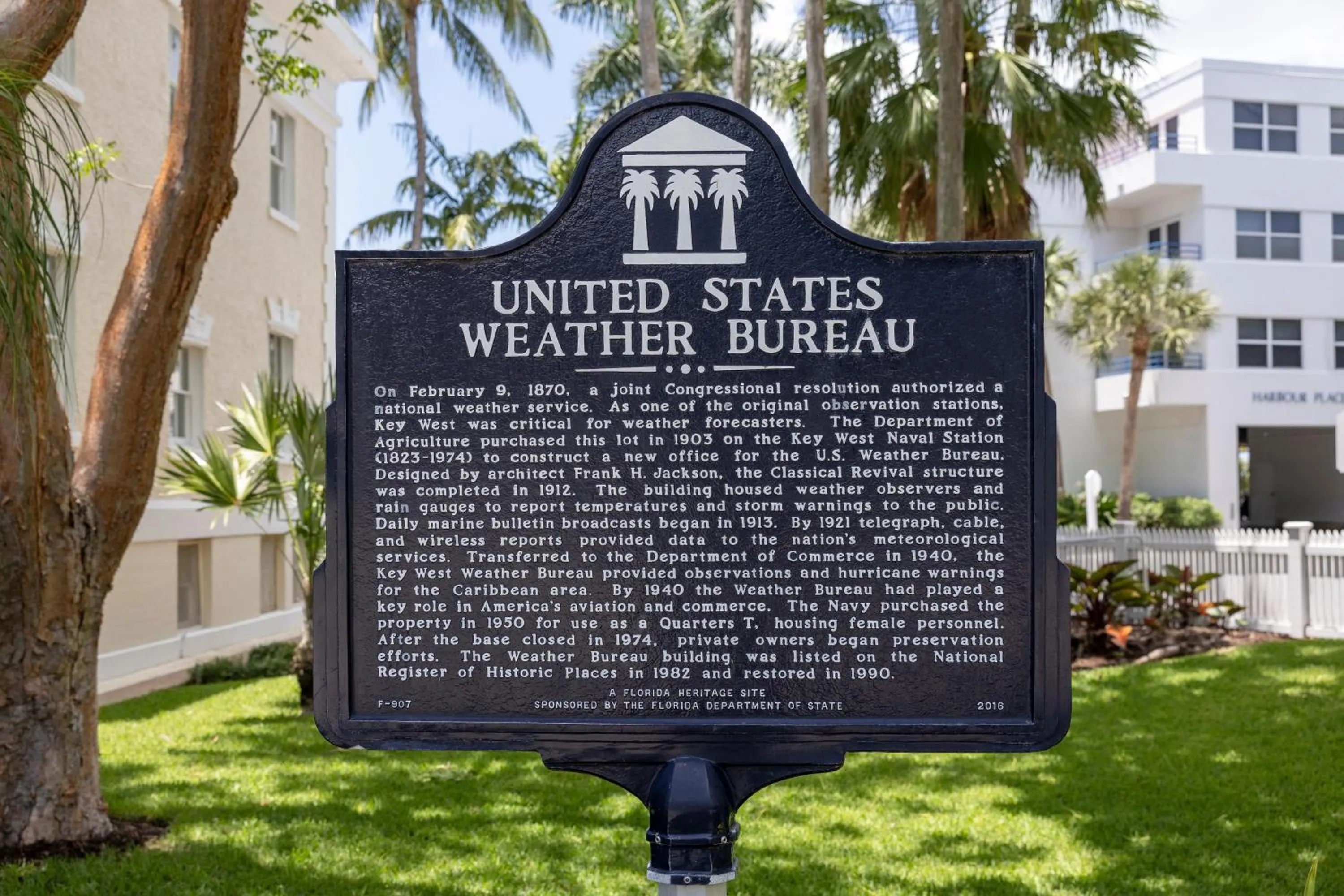 Property building in Weatherstation Inn Circa 1911