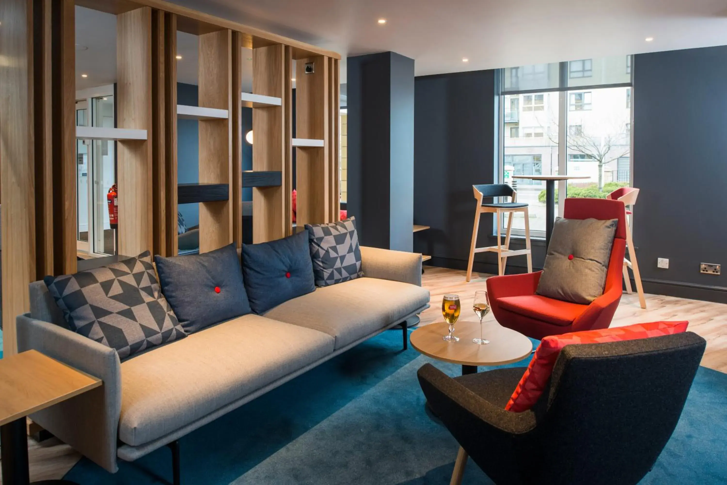 Lobby or reception in Holiday Inn Express Edinburgh - Leith Waterfront by IHG Lobby or reception in Holiday Inn Express Edinburgh - Leith Waterfront by IHG