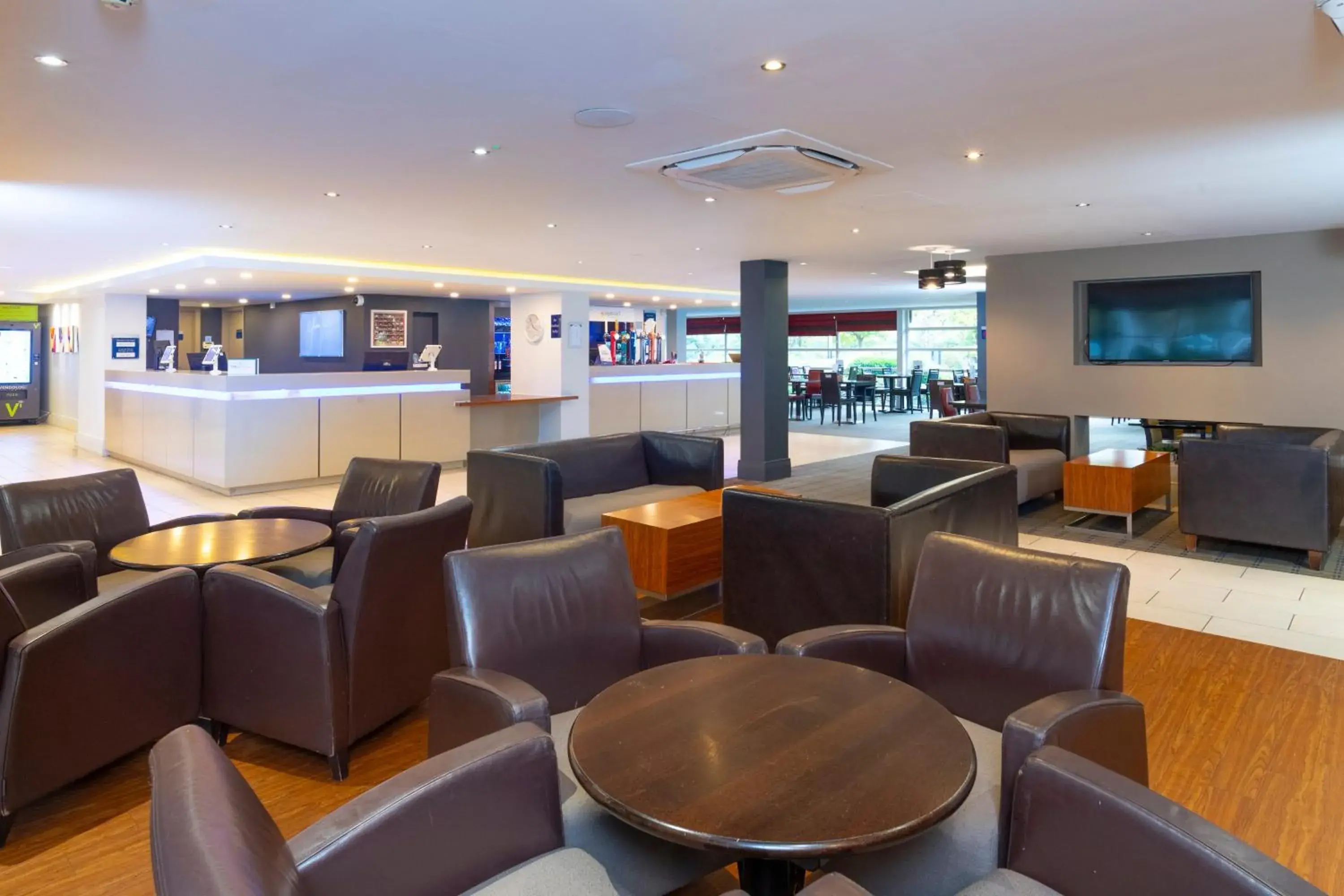 Lobby or reception in Holiday Inn Express Milton Keynes by IHG Lobby or reception in Holiday Inn Express Milton Keynes by IHG