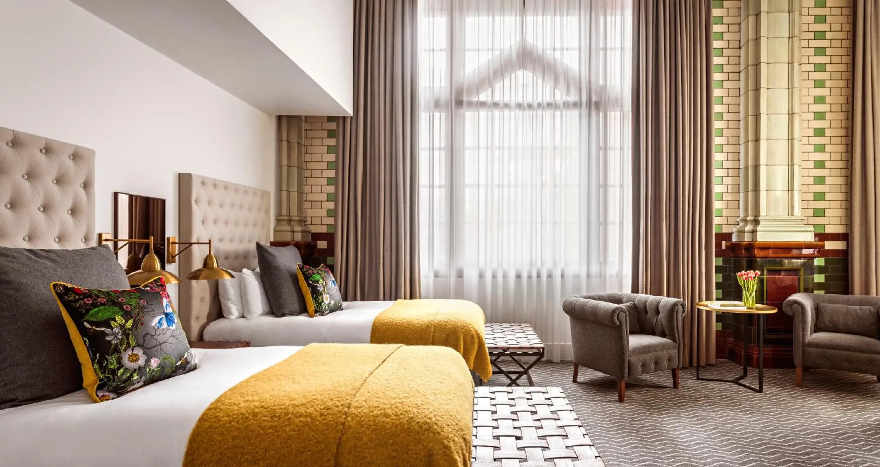 Bedroom, Bed in Kimpton Clocktower by IHG Bedroom, Bed in Kimpton Clocktower by IHG