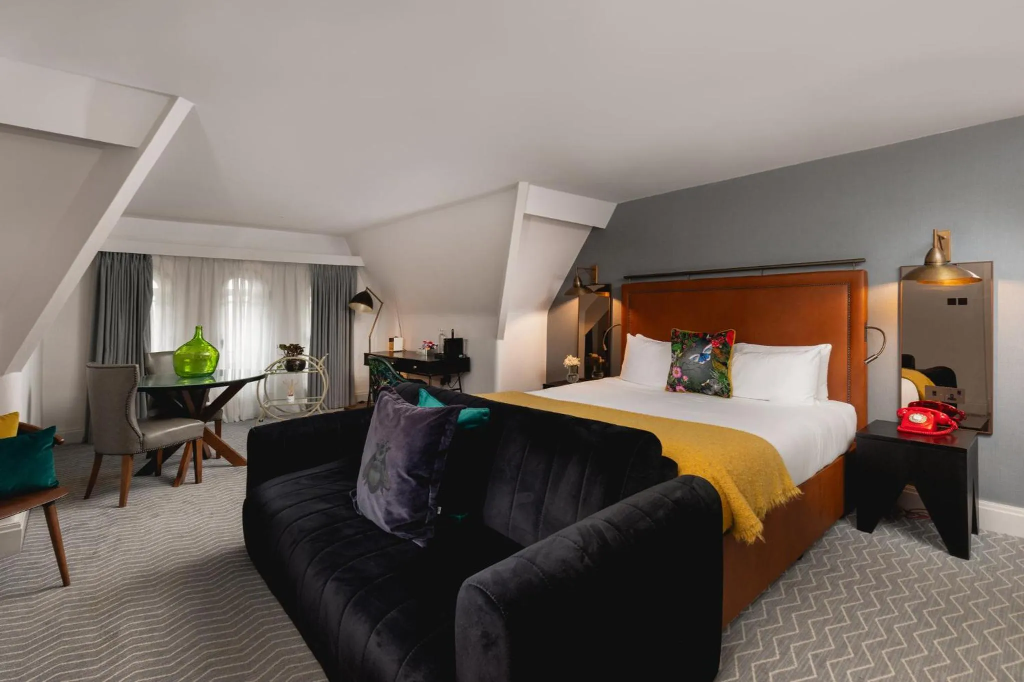 Photo of the whole room, Bed in Kimpton Clocktower by IHG