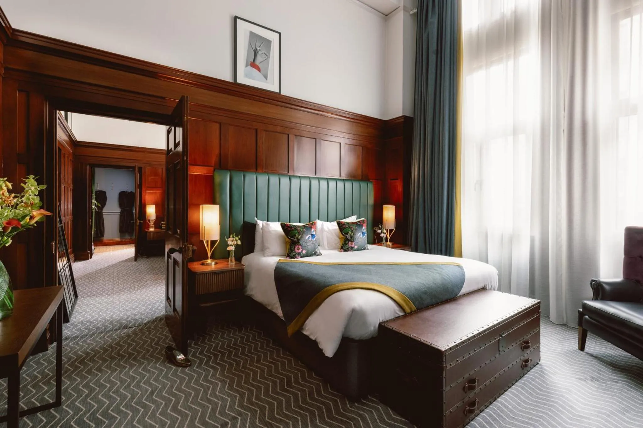 Photo of the whole room, Bed in Kimpton Clocktower by IHG