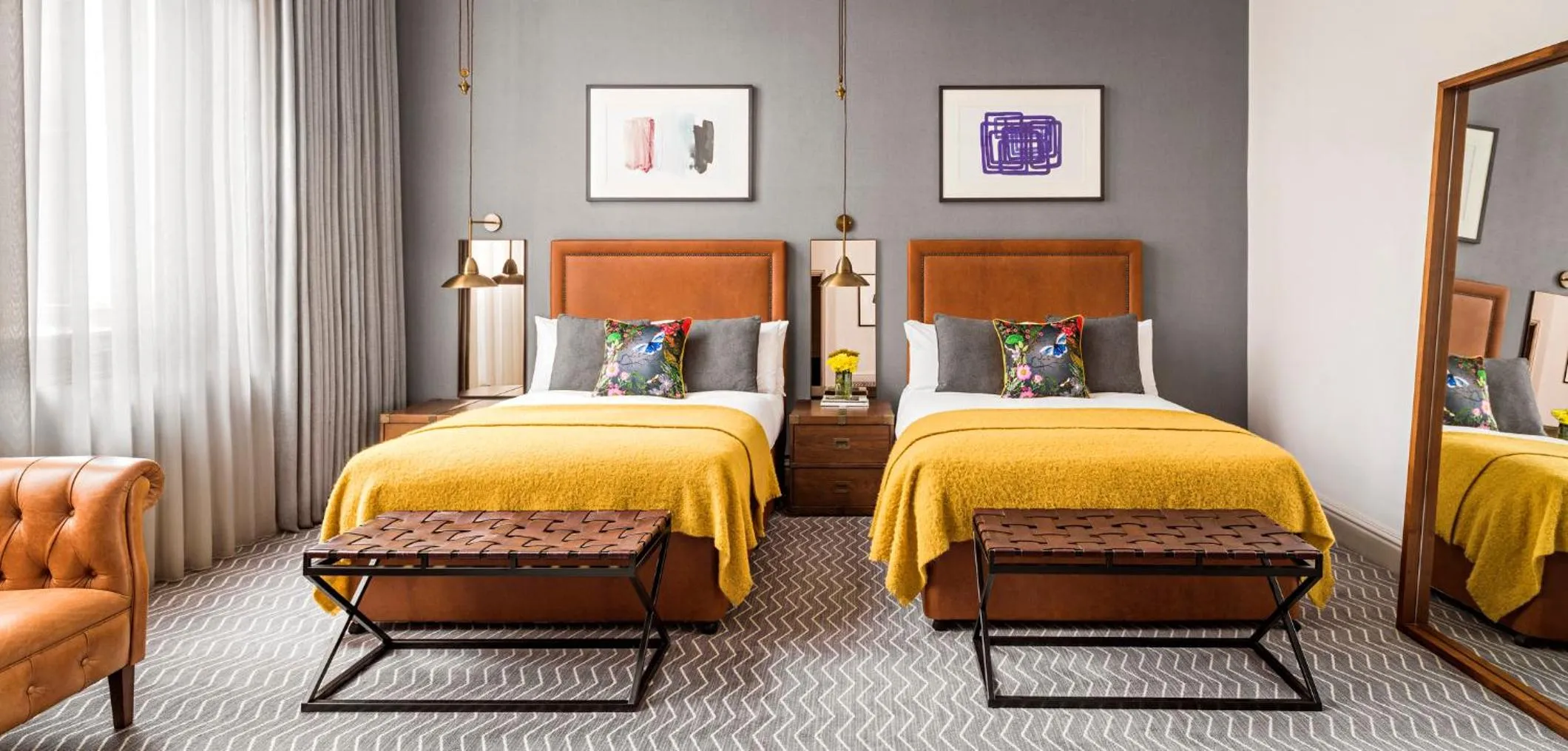 Photo of the whole room, Bed in Kimpton Clocktower by IHG