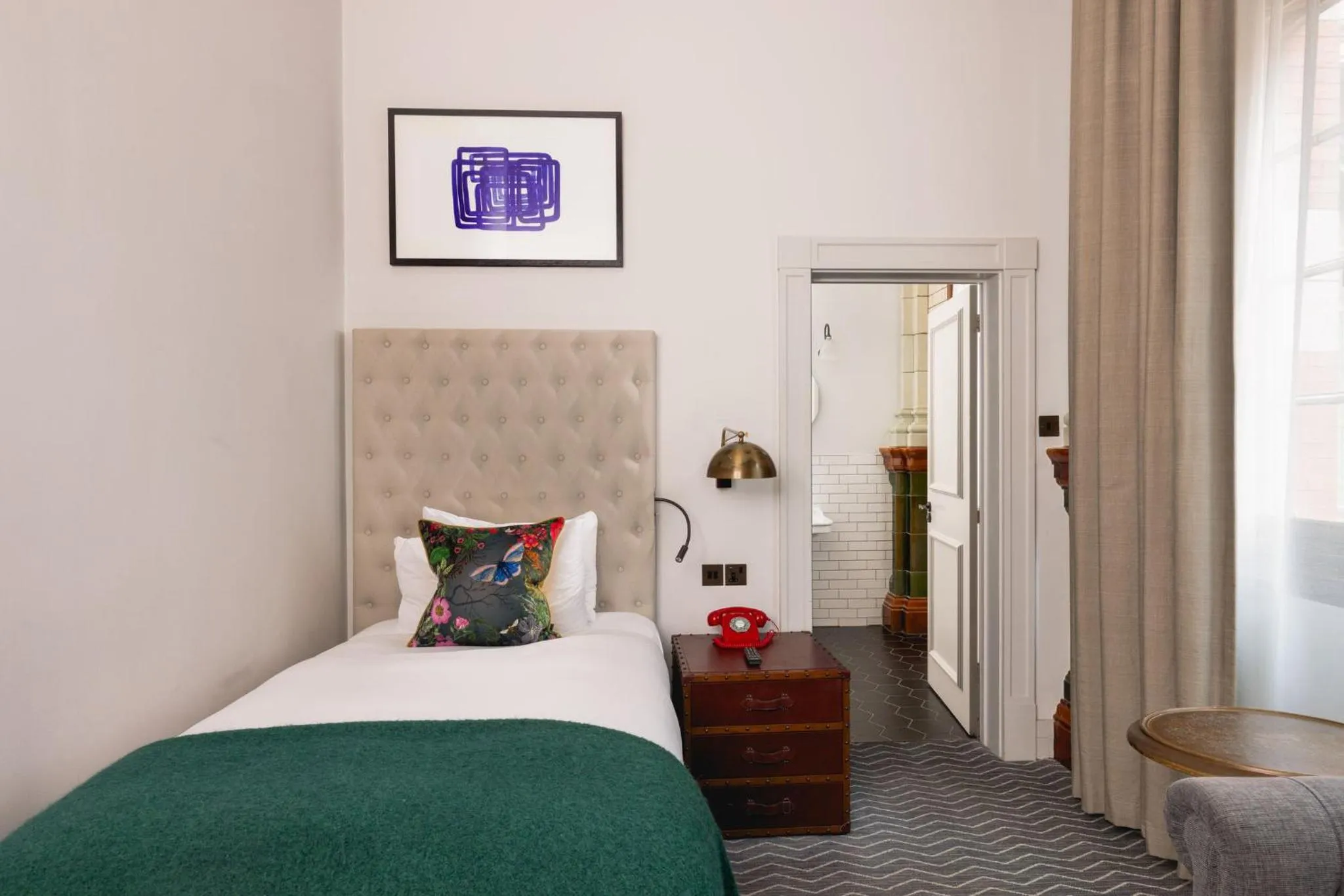 Photo of the whole room, Bed in Kimpton Clocktower by IHG