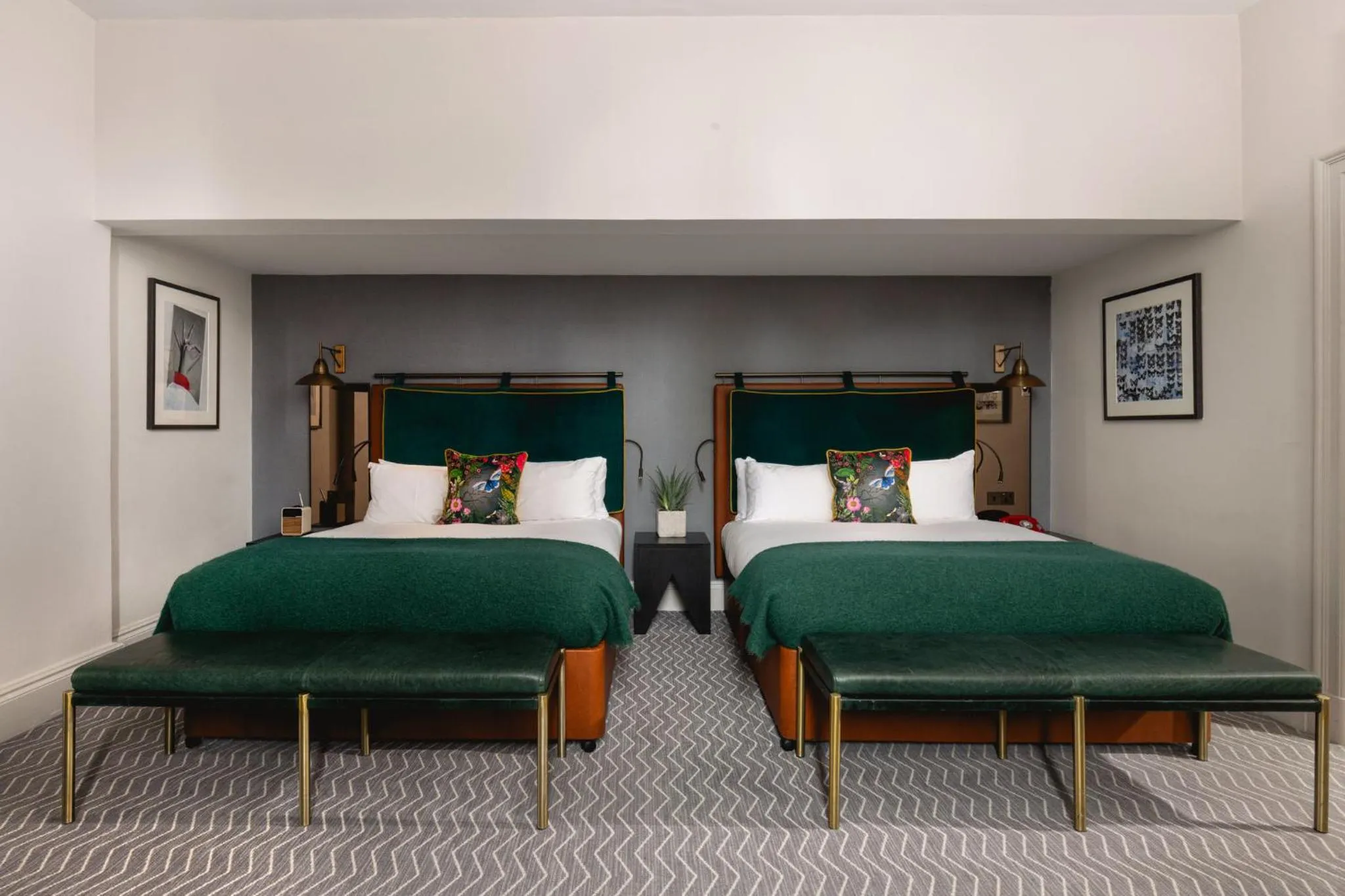 Photo of the whole room, Bed in Kimpton Clocktower by IHG