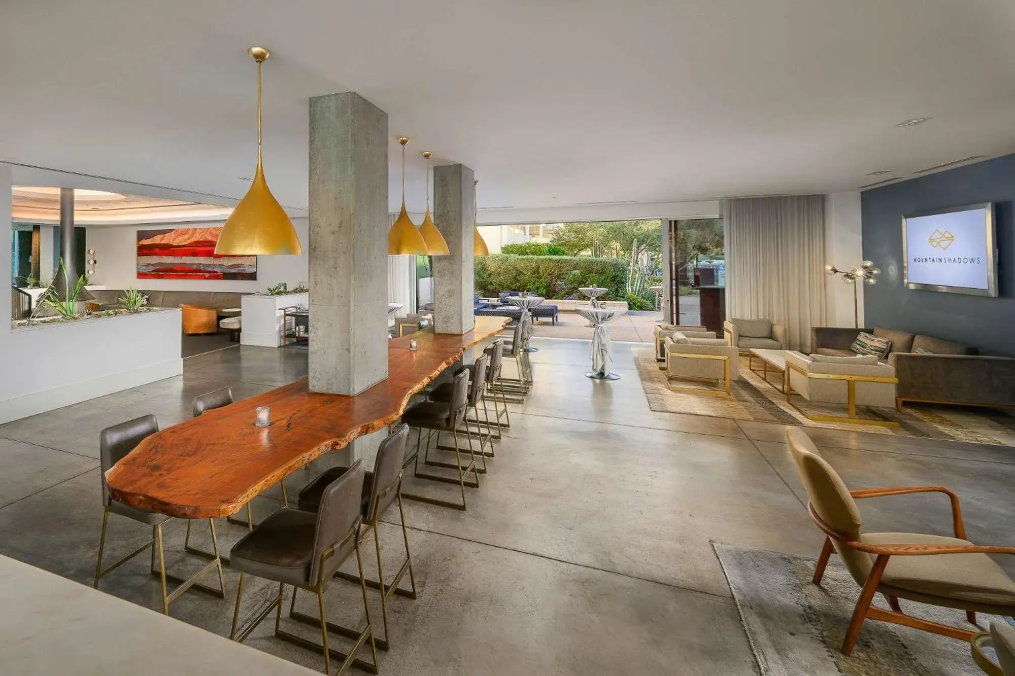 Lounge or bar in Mountain Shadows Resort Scottsdale Lounge or bar in Mountain Shadows Resort Scottsdale