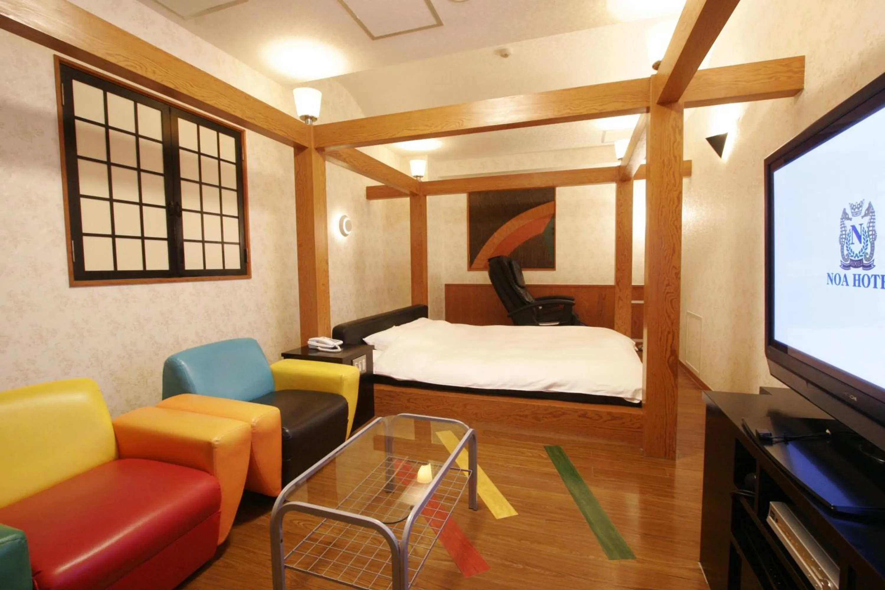 Photo of the whole room, Bed in Noa Hotel Toyotaminami (Adult Only)
