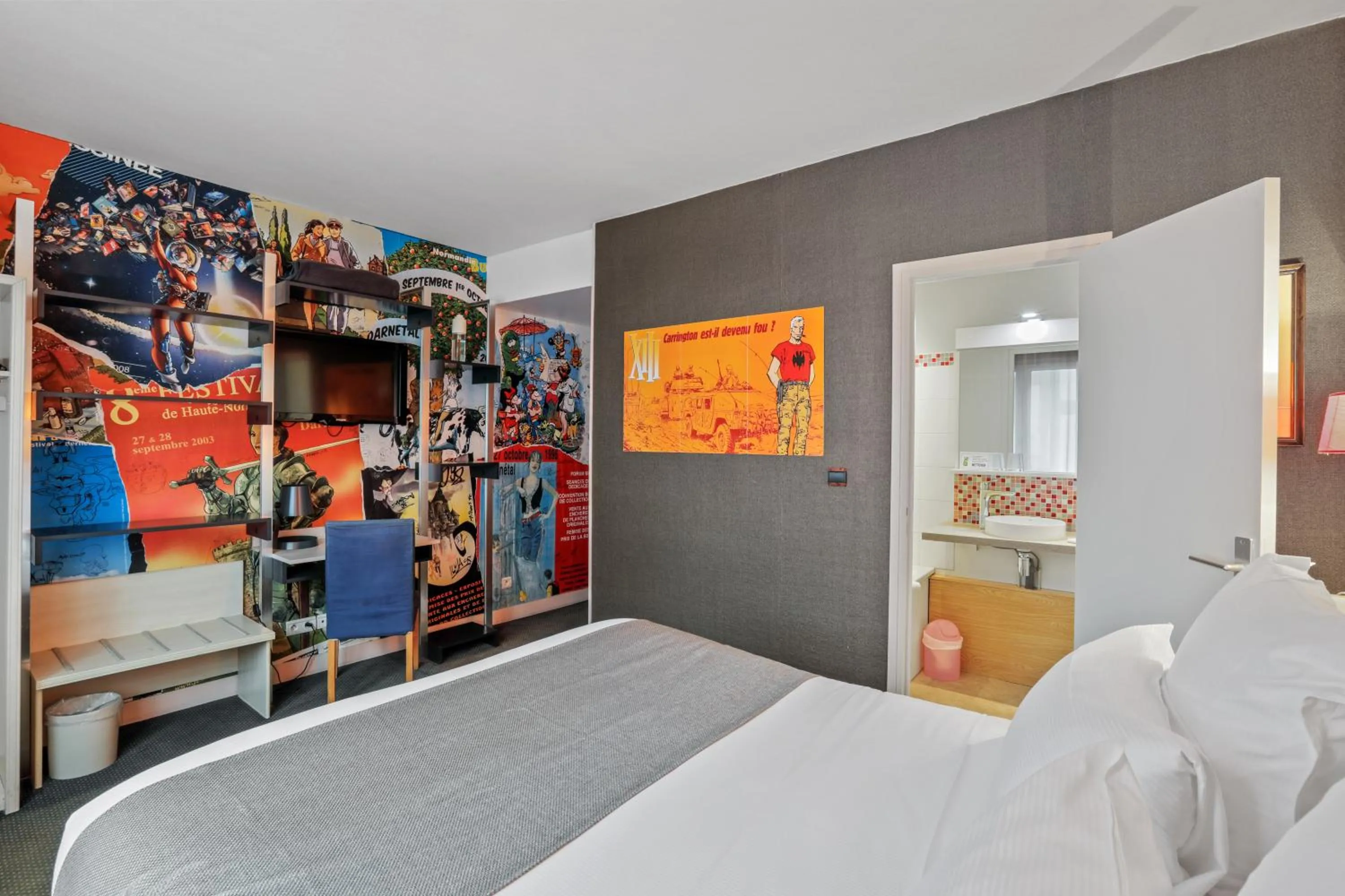 Bedroom, Bed in Urban Style hotel de l'Europe