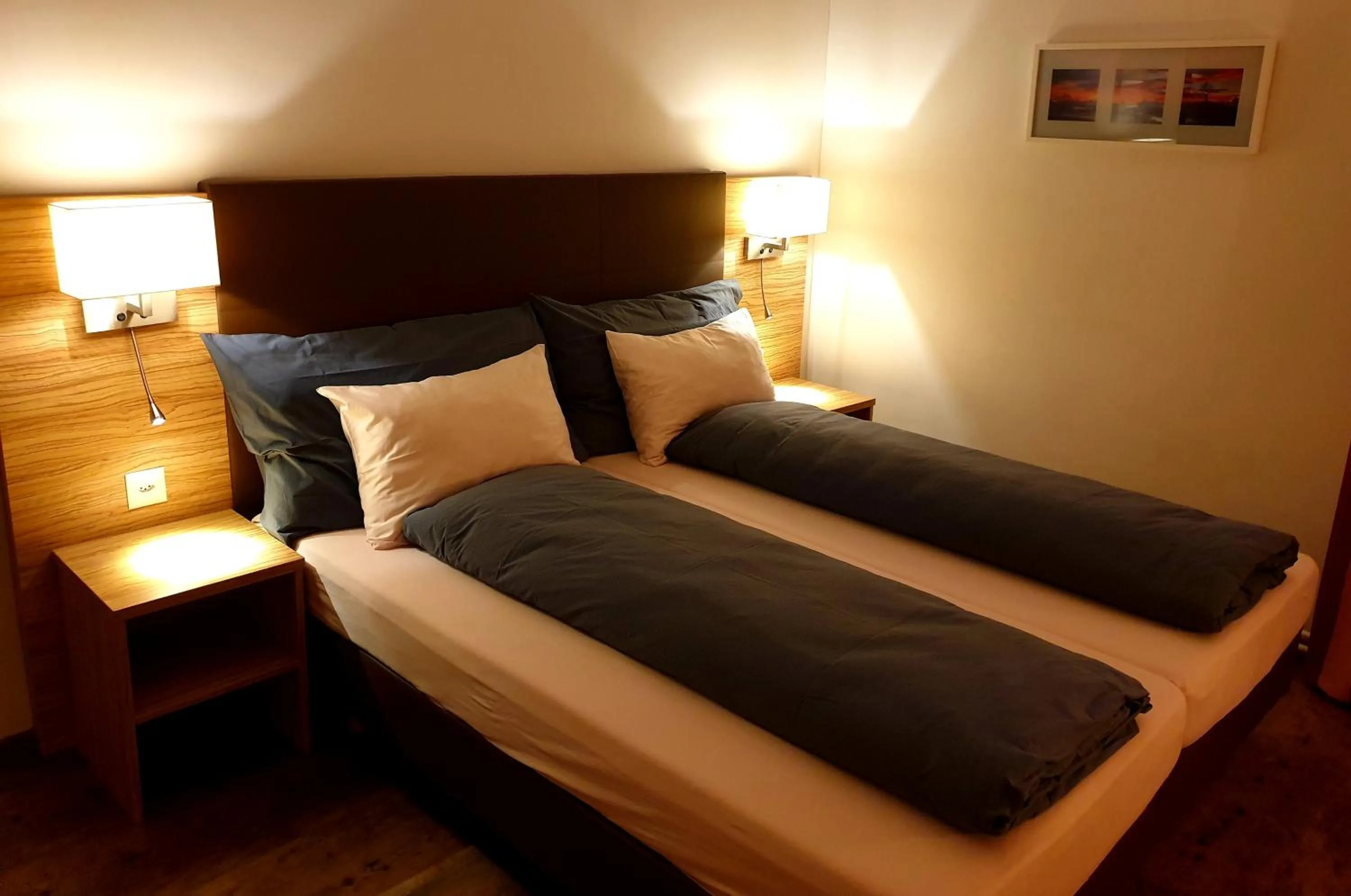 Bed in Hotel Römerbad