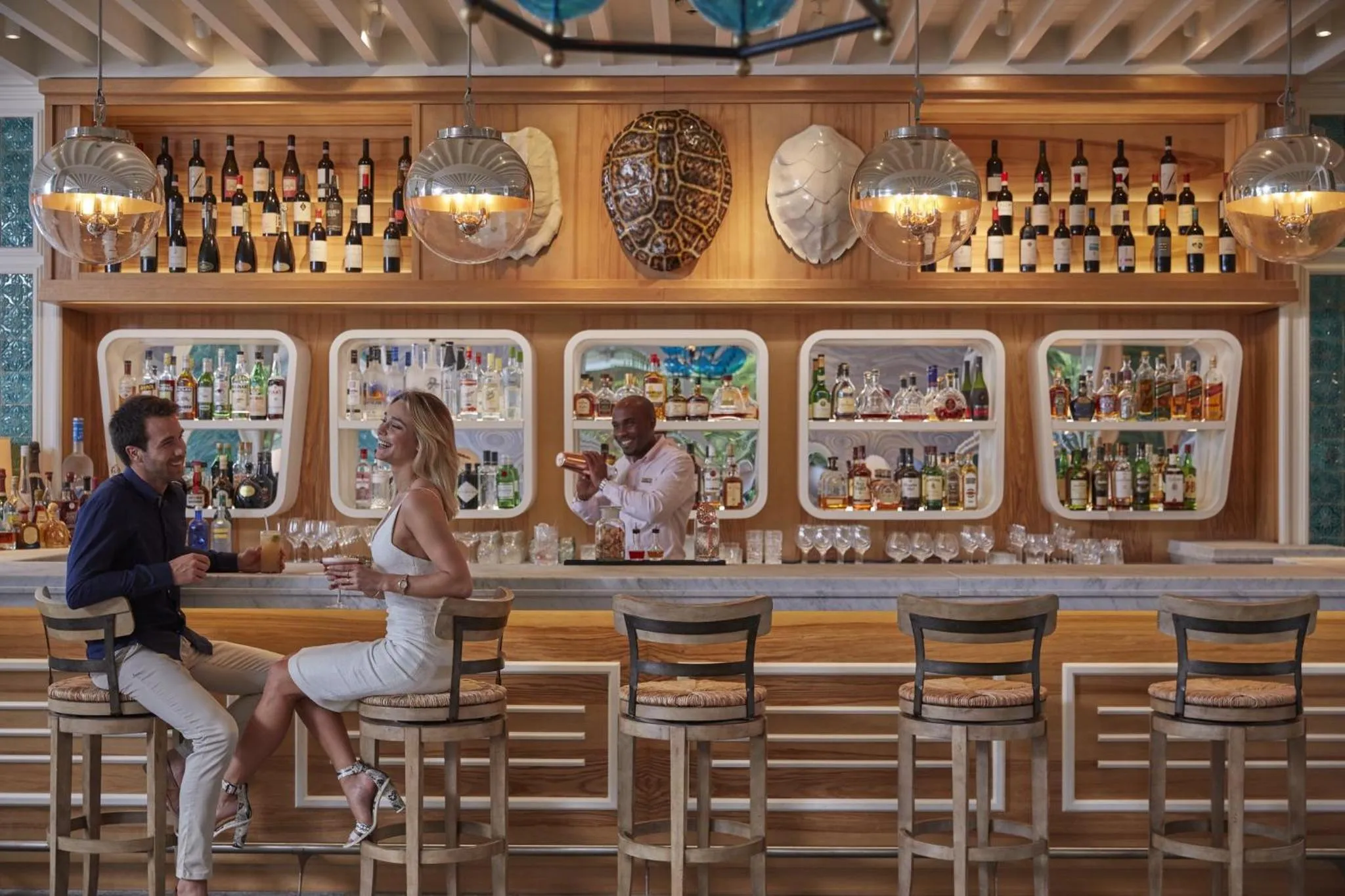 Lounge or bar in Mandarin Oriental, Canouan