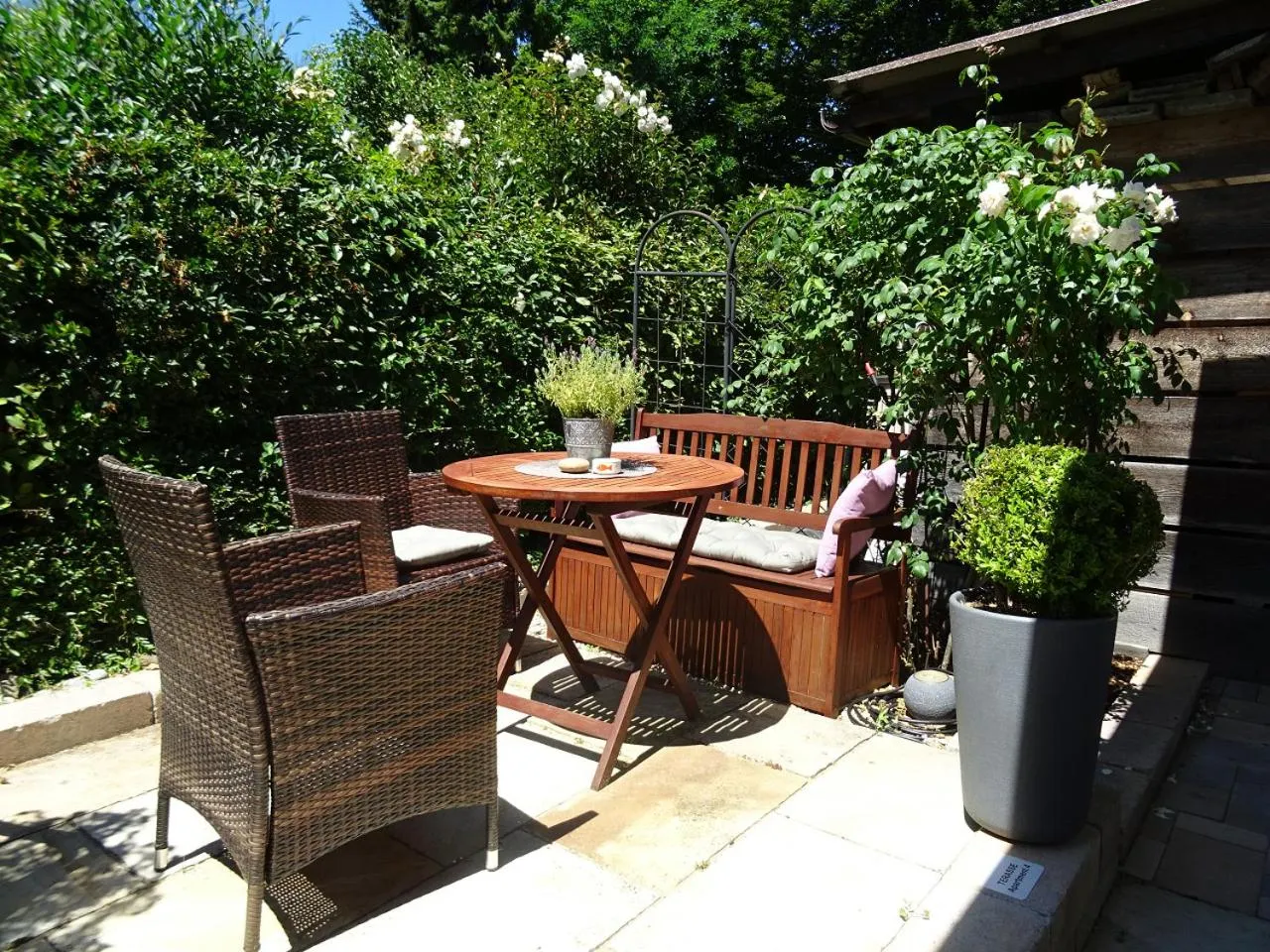 Balcony/Terrace in Wohlfühlhaus Immenstaad