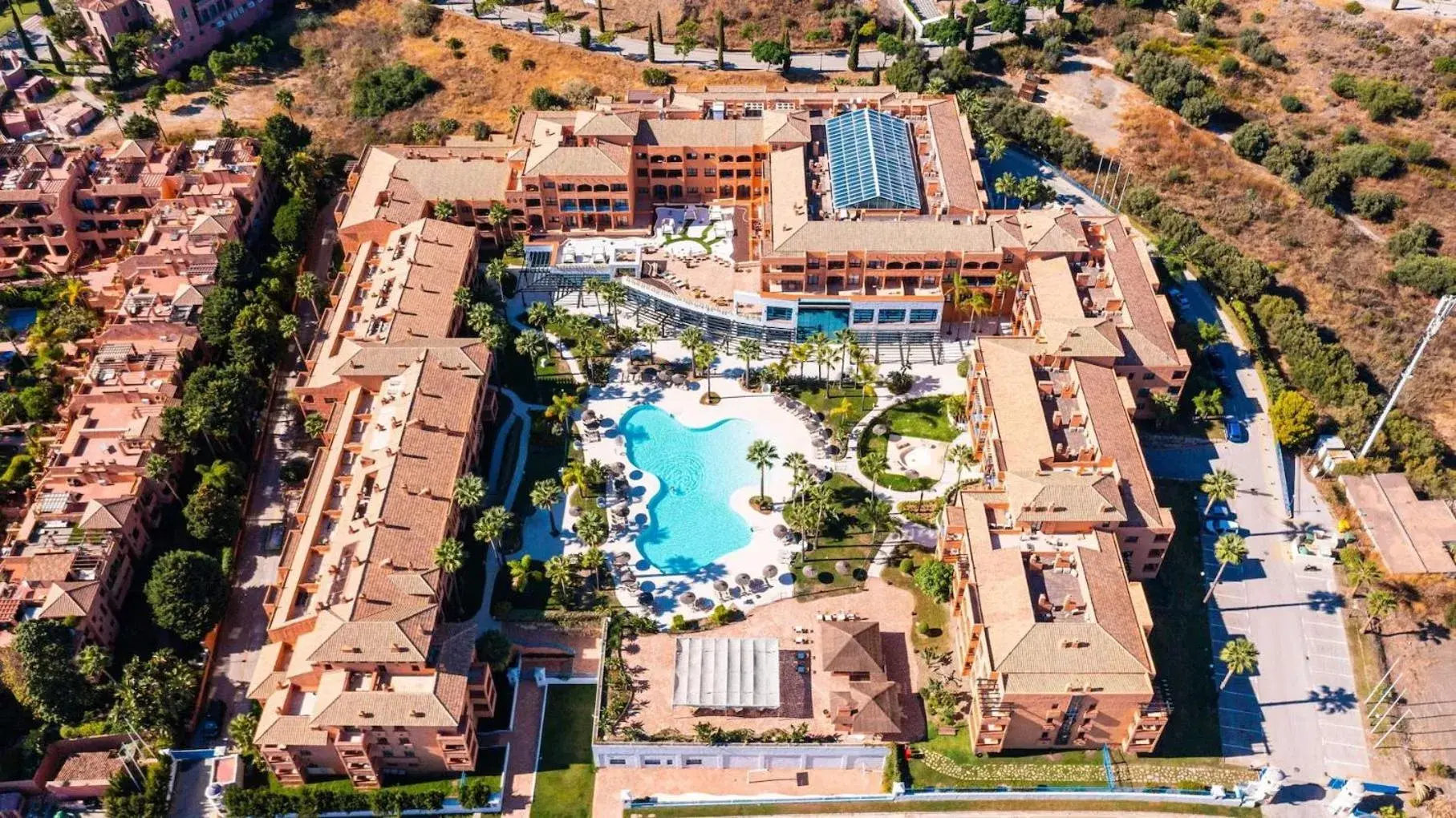 Bird's eye view in Bakour Oh Nice Costa del Sol Bird's eye view in Bakour Oh Nice Costa del Sol